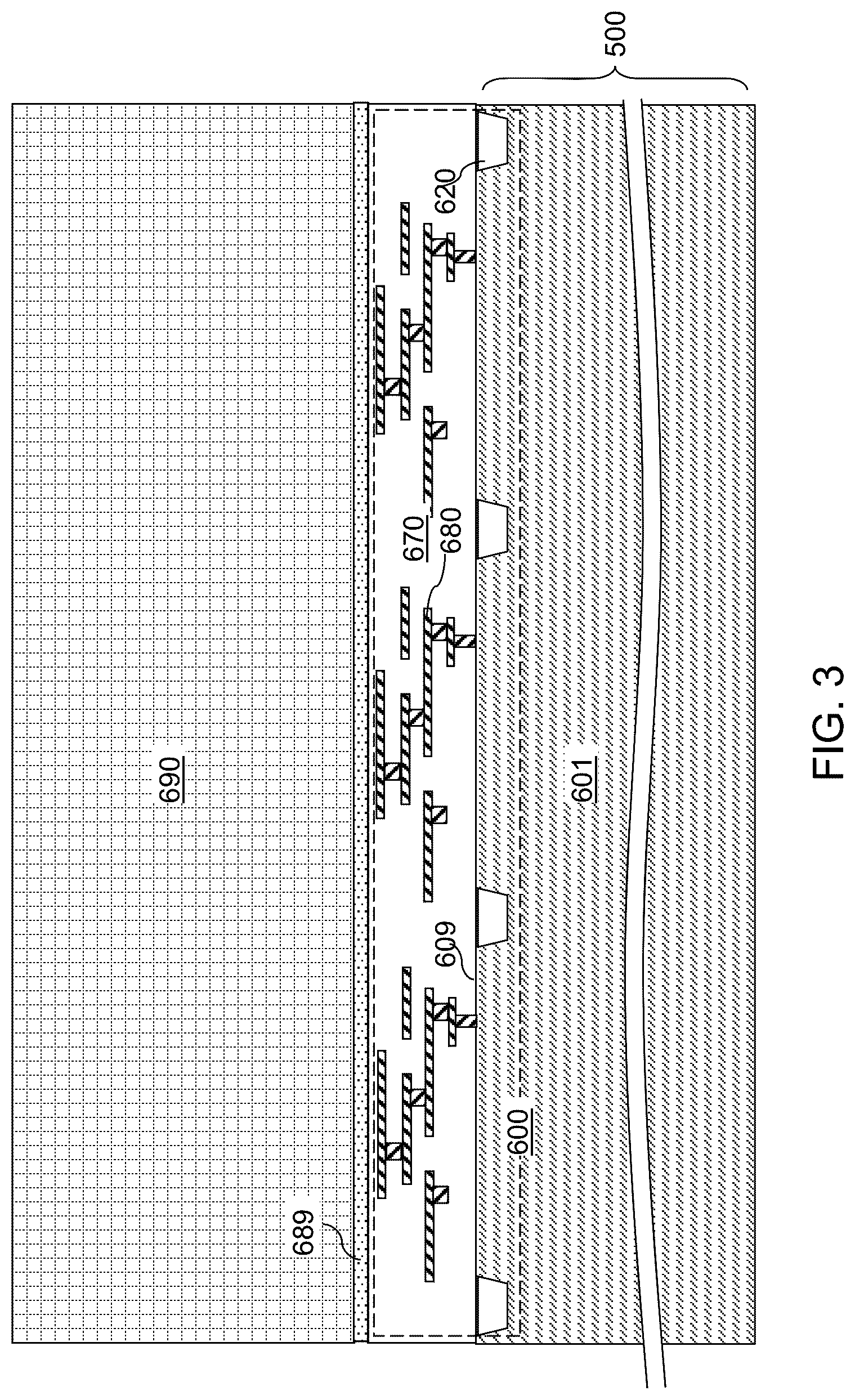 Patent US12107104 Figure 4 – Backside refraction layer for backside illuminated image sensor and methods of forming the same