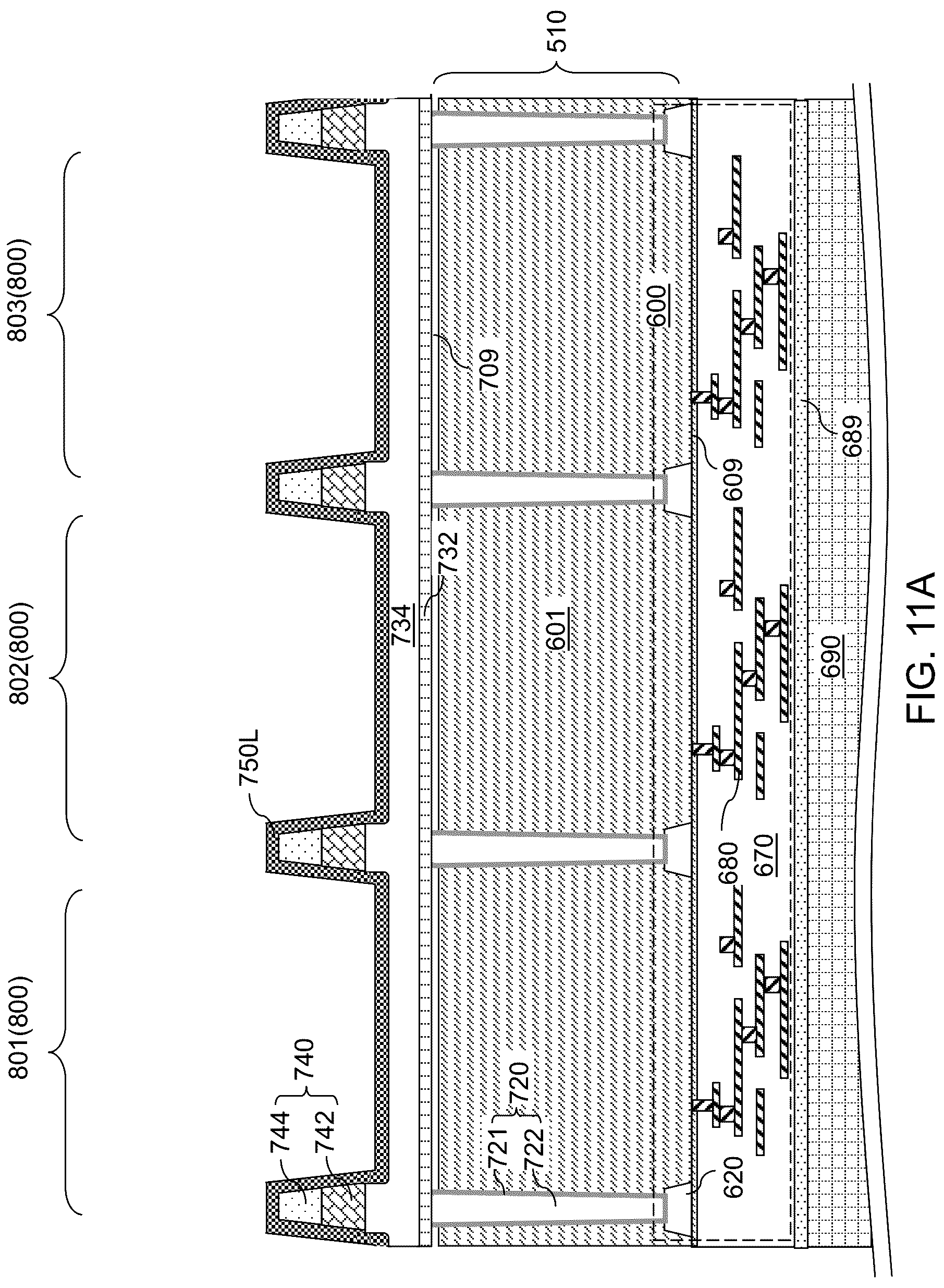 Patent US12107104 Figure 13 – Backside refraction layer for backside illuminated image sensor and methods of forming the same