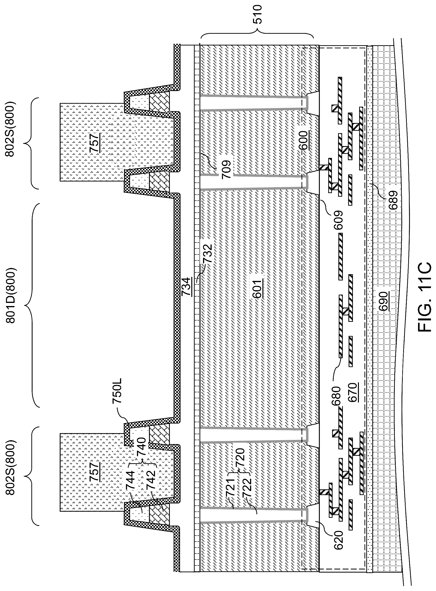 Patent US12107104 Figure 15 – Backside refraction layer for backside illuminated image sensor and methods of forming the same