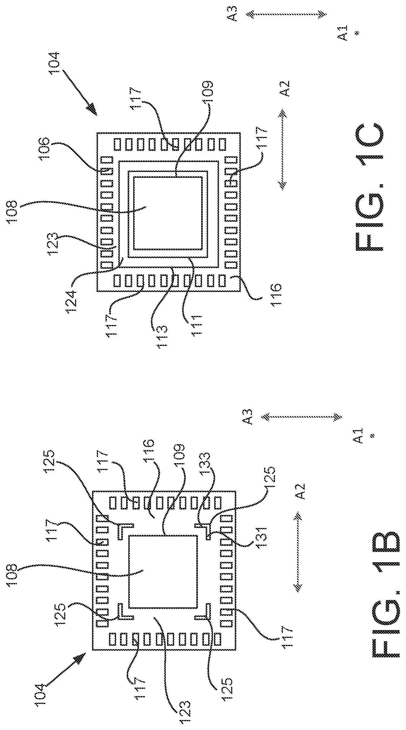 Patent US12107105 Figure 2 – Method for defining a gap height within an image sensor package