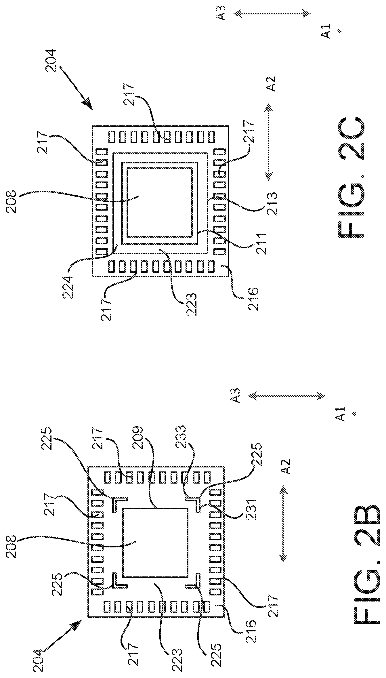 Patent US12107105 Figure 4 – Method for defining a gap height within an image sensor package