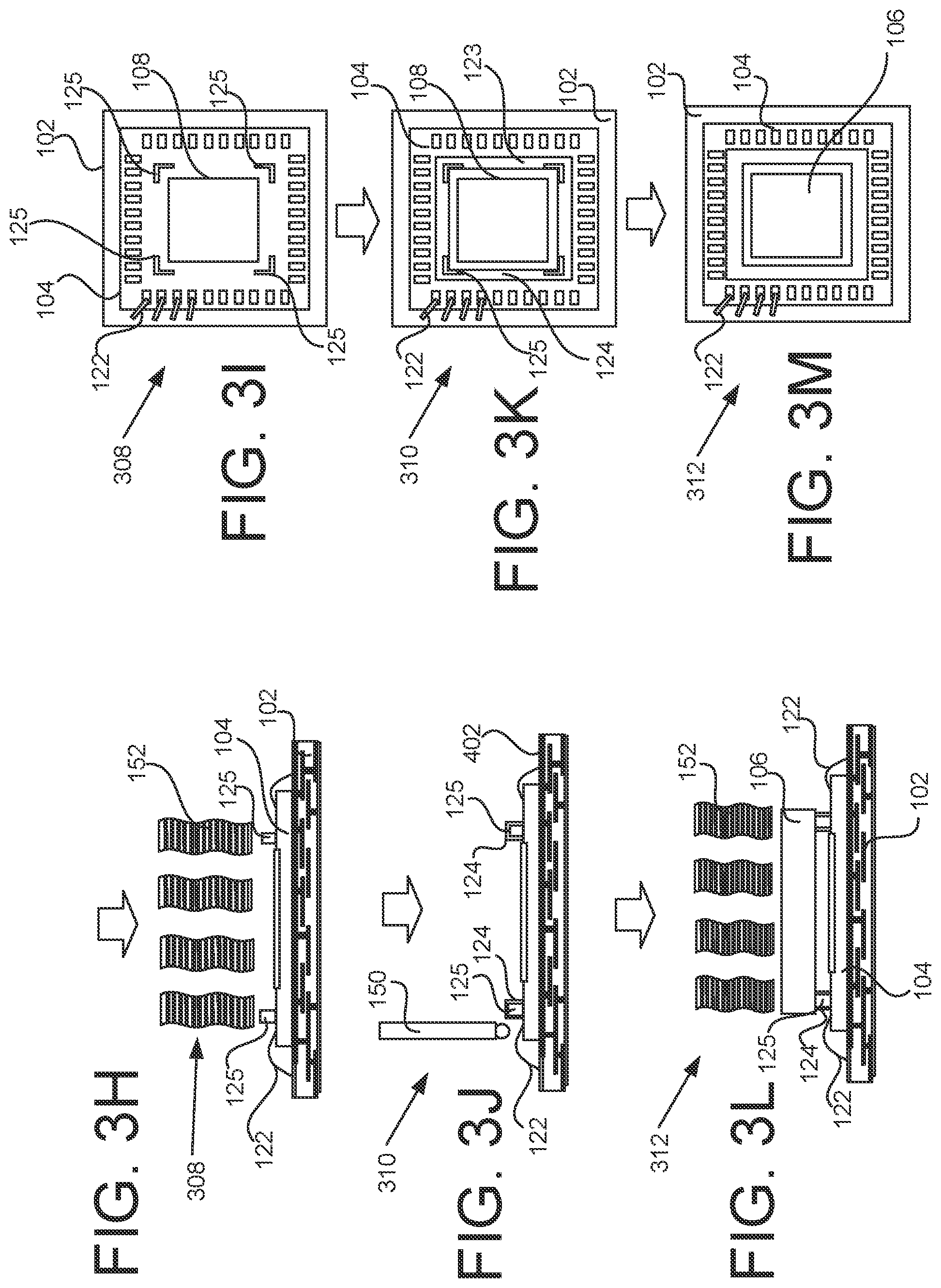 Patent US12107105 Figure 6 – Method for defining a gap height within an image sensor package