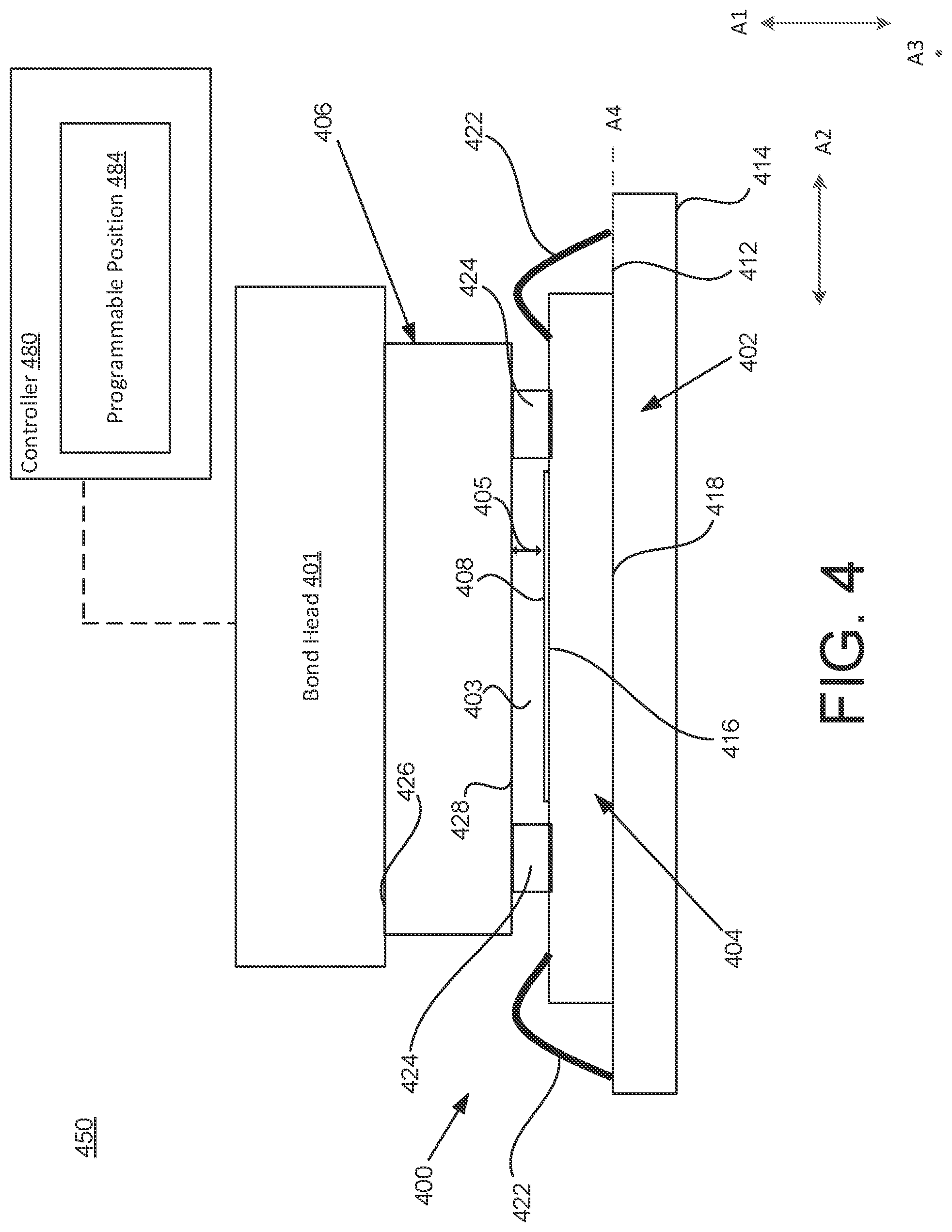 Patent US12107105 Figure 8 – Method for defining a gap height within an image sensor package