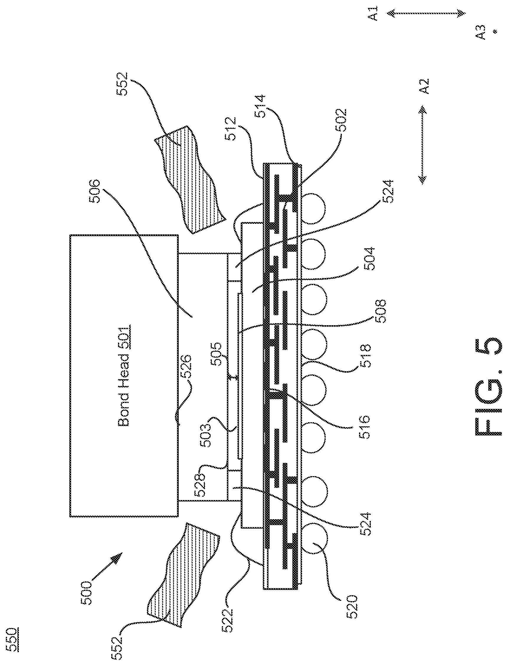Patent US12107105 Figure 9 – Method for defining a gap height within an image sensor package