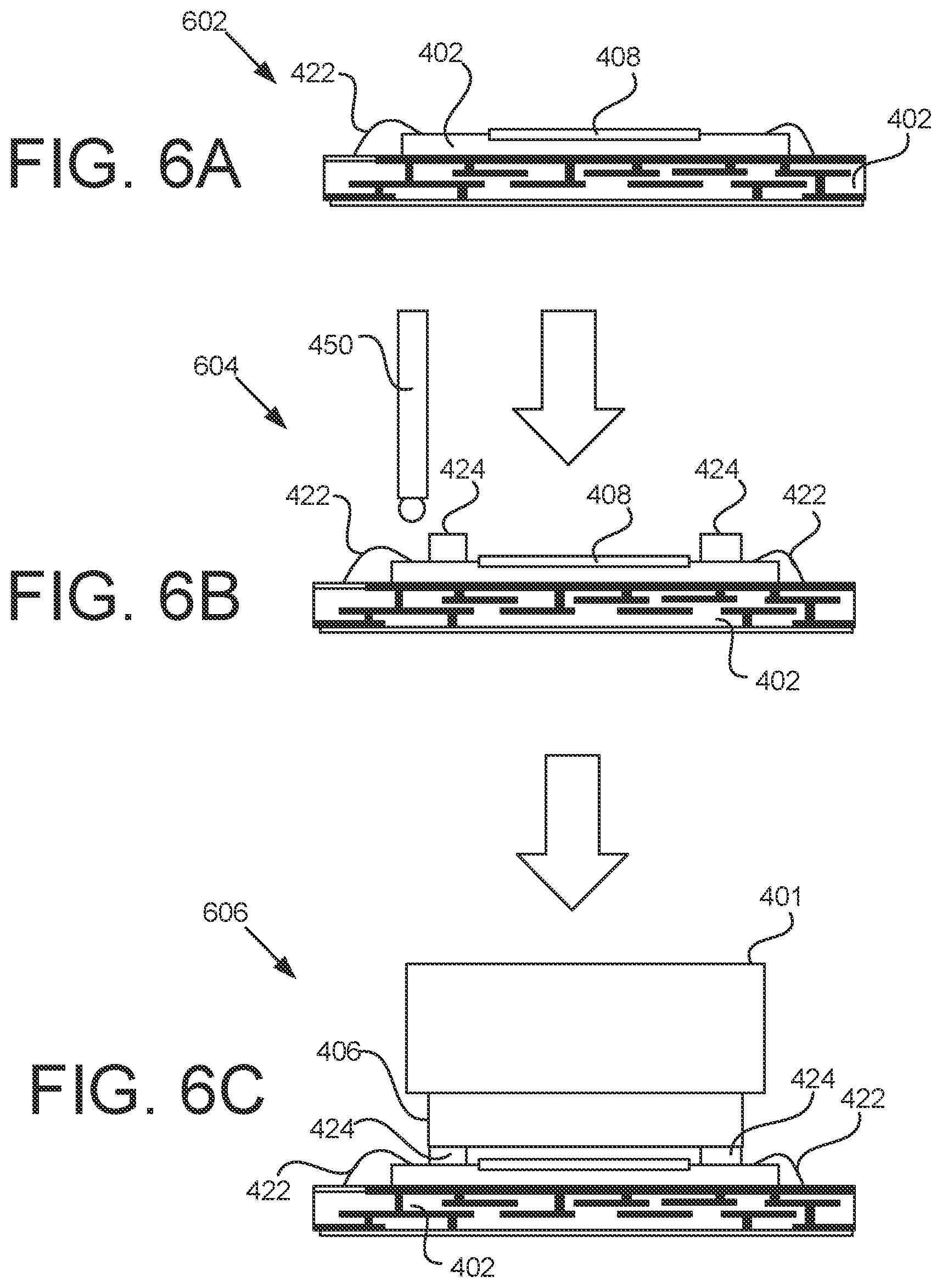 Patent US12107105 Figure 10 – Method for defining a gap height within an image sensor package