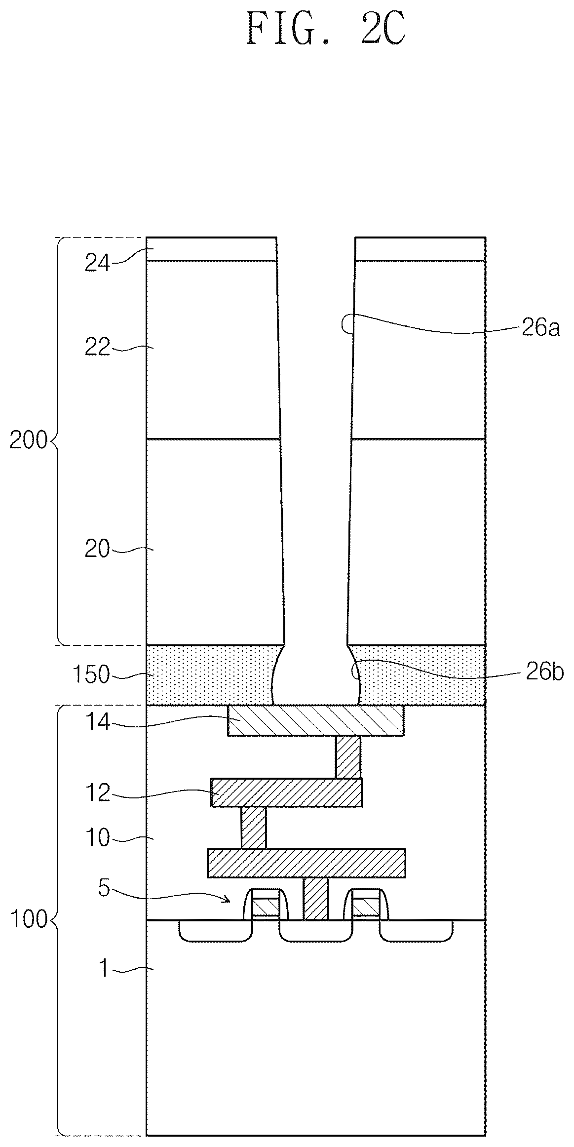 Patent US12107109 Figure 5 – Semiconductor device including through via, semiconductor package, and method of fabricating the same