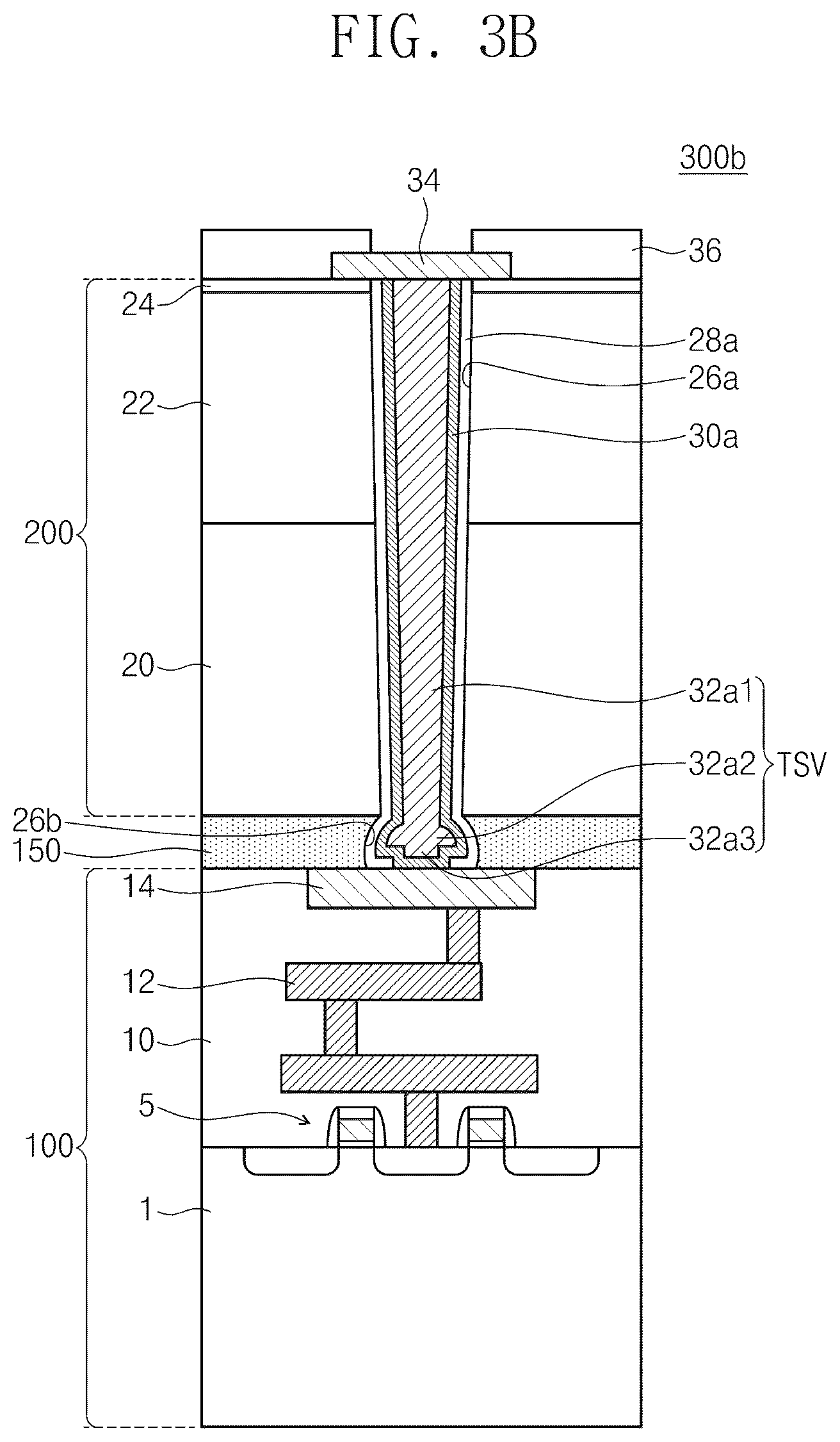 Patent US12107109 Figure 11 – Semiconductor device including through via, semiconductor package, and method of fabricating the same