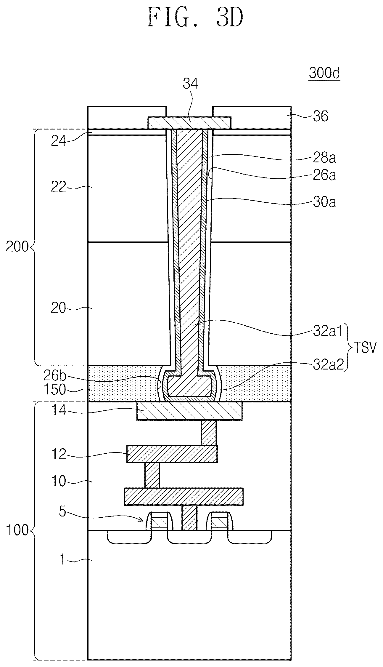 Patent US12107109 Figure 13 – Semiconductor device including through via, semiconductor package, and method of fabricating the same