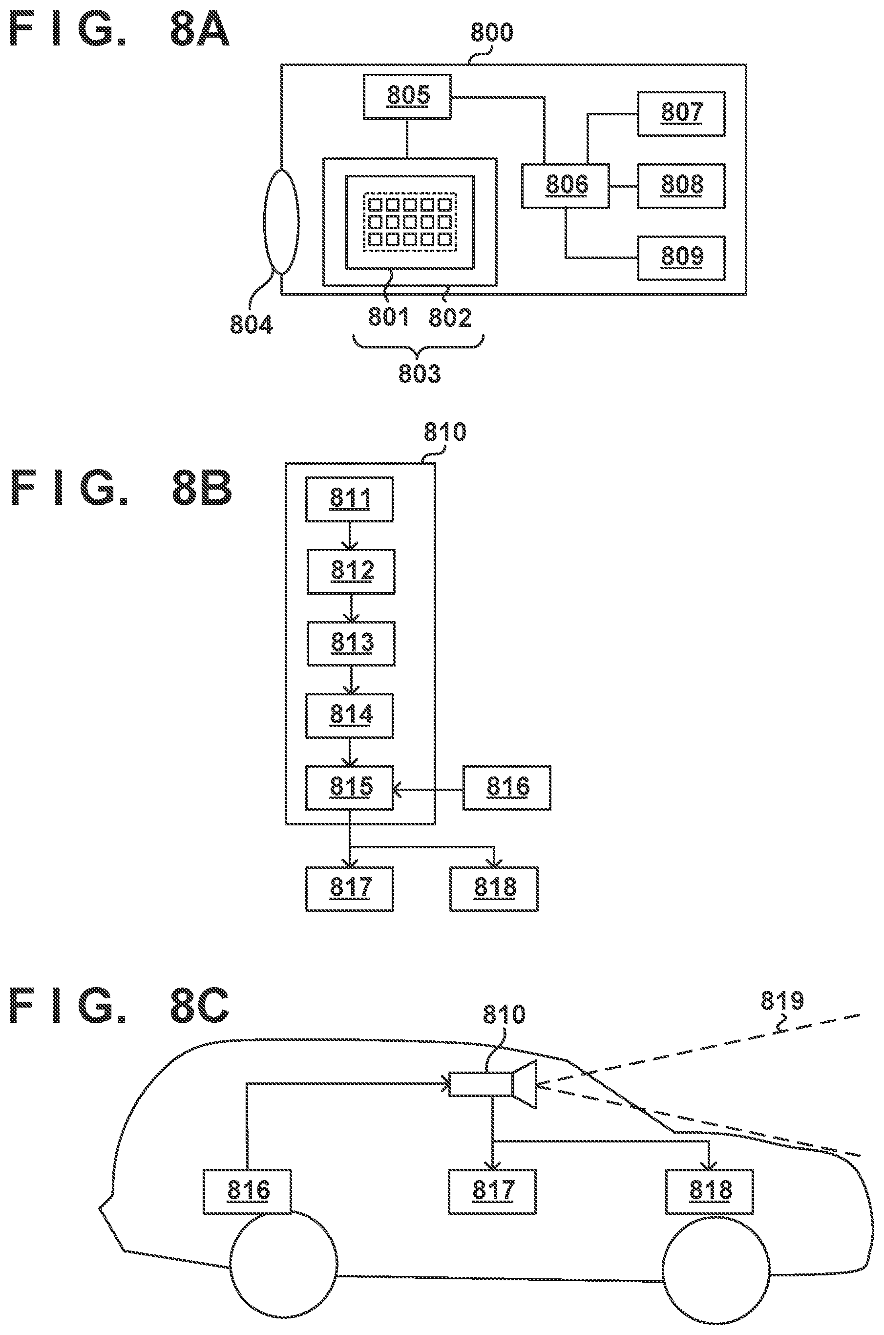 Patent US12107110 Figure 8 – Photoelectric conversion device, method for producing the same, and appliance