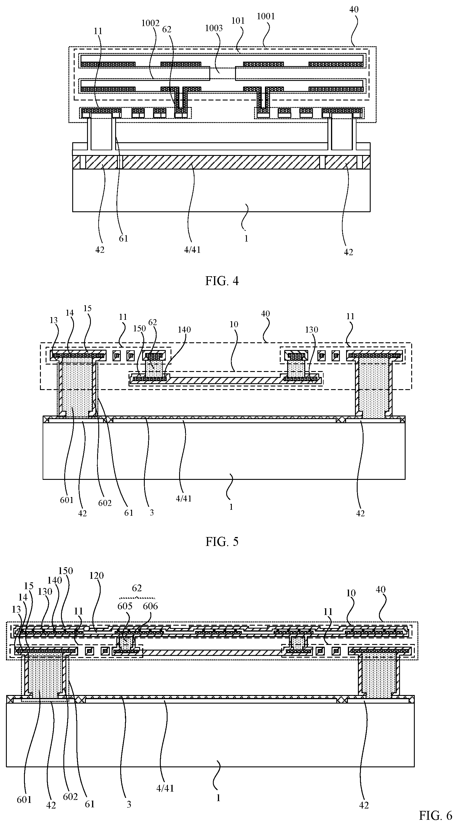 Patent US12107111 Figure 2 – Infrared detector with multi-layer structure based on CMOS process