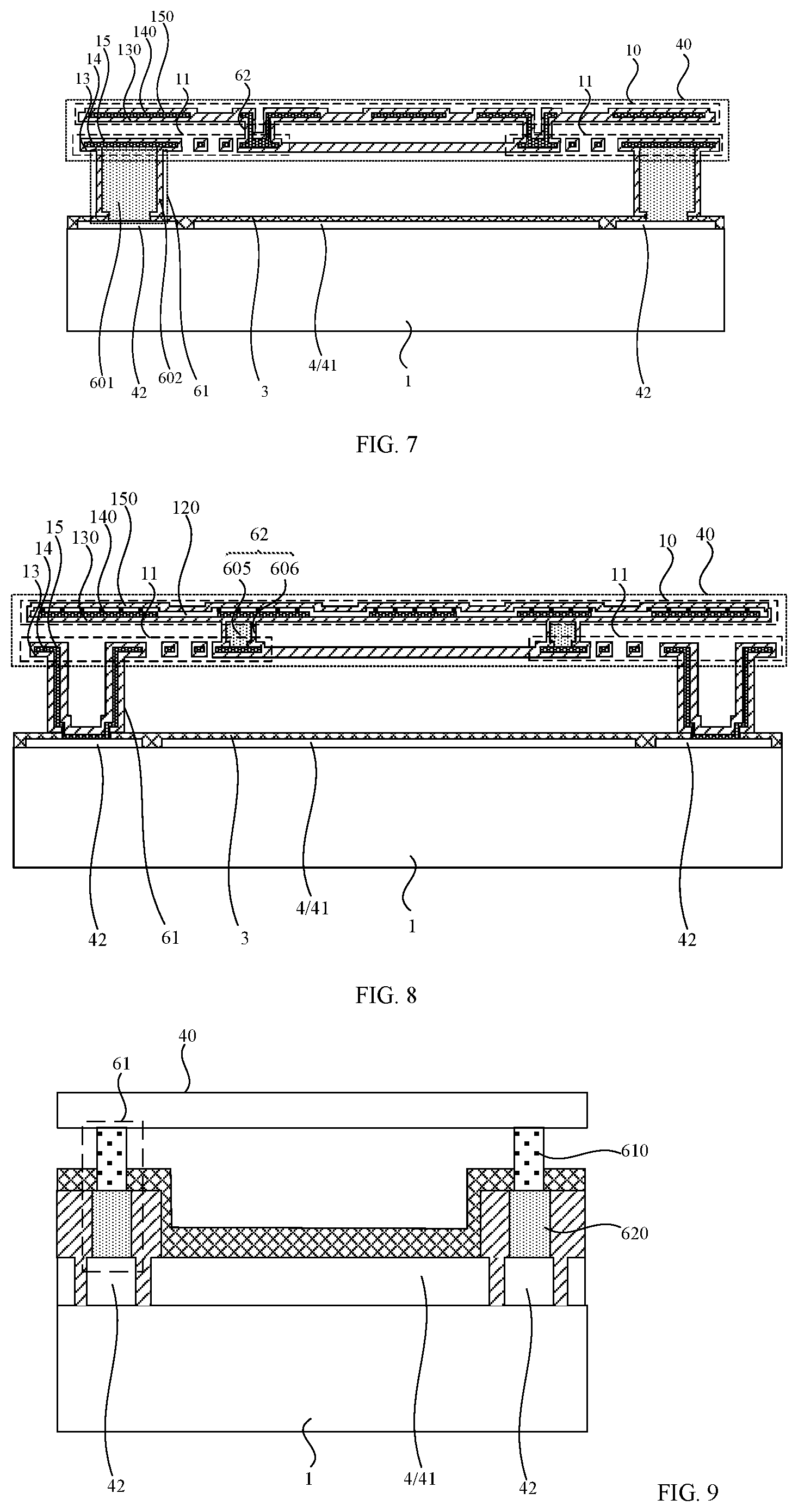 Patent US12107111 Figure 3 – Infrared detector with multi-layer structure based on CMOS process