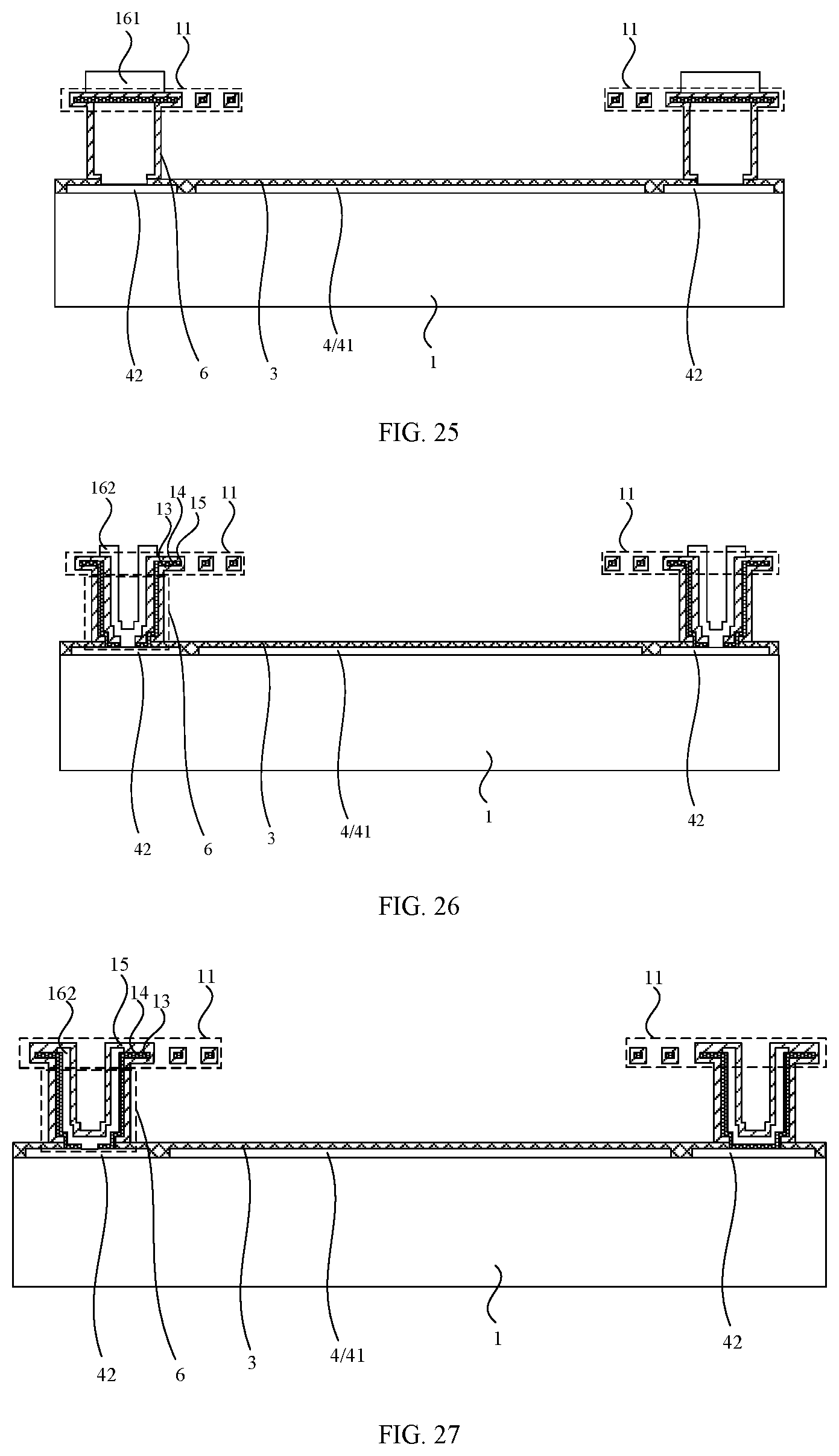 Patent US12107111 Figure 9 – Infrared detector with multi-layer structure based on CMOS process