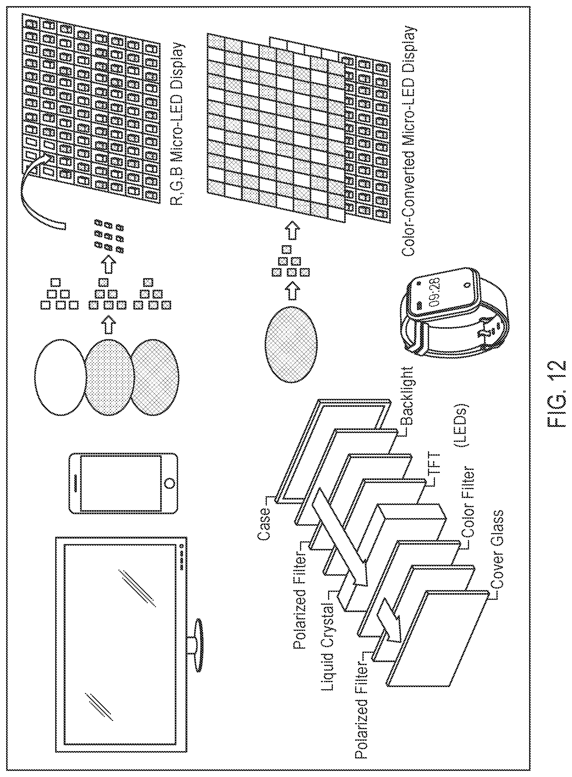 Patent US12107113 Figure 13 – Variable composition ternary compound semiconductor alloys, structures, and devices