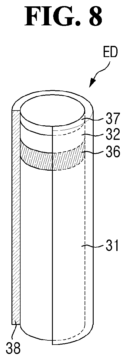 Patent US12107114 Figure 8 – Display device