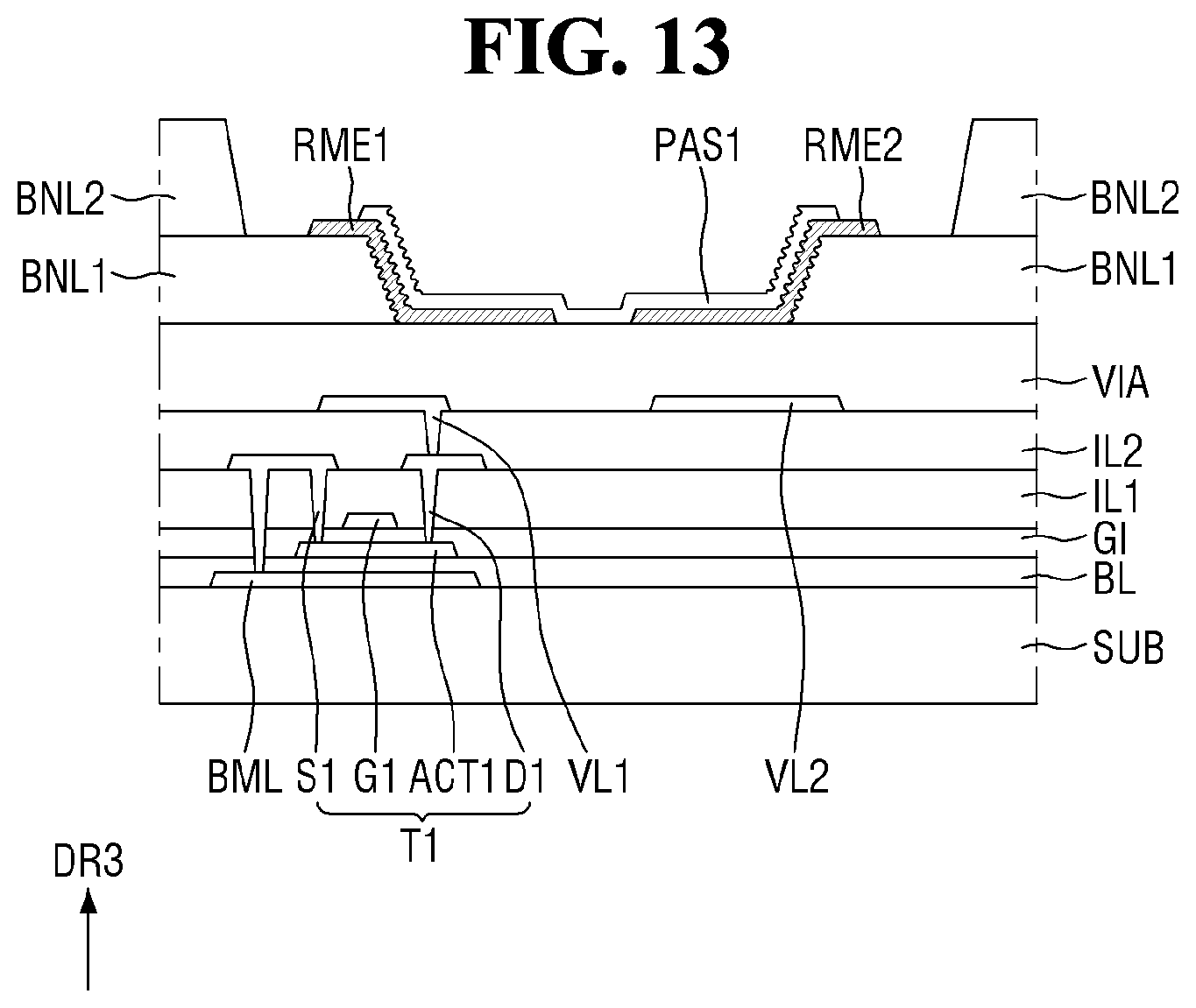 Patent US12107114 Figure 13 – Display device