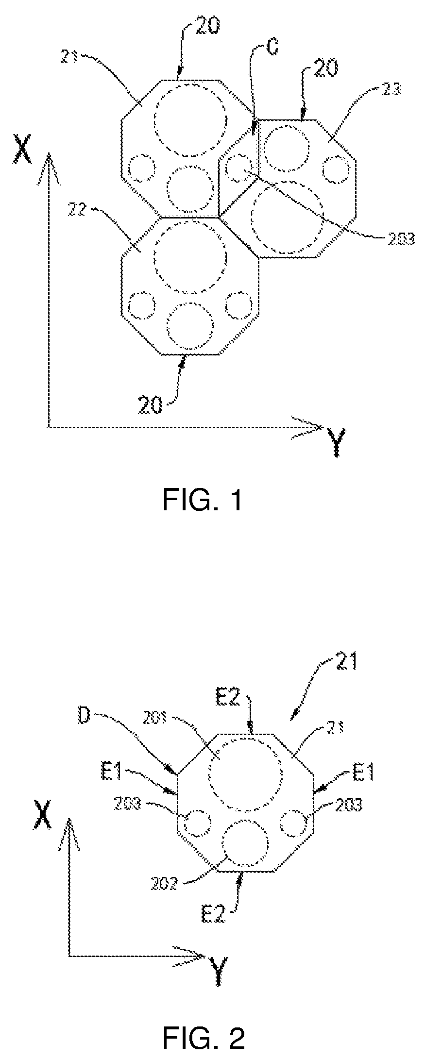 Patent US12107115 Figure 1 – Display panel