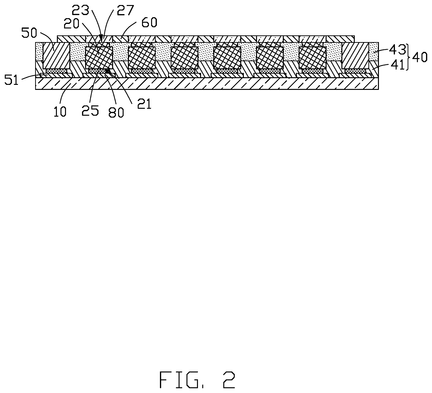 Patent US12107116 Figure 2 – Method for making micro-LED display panel