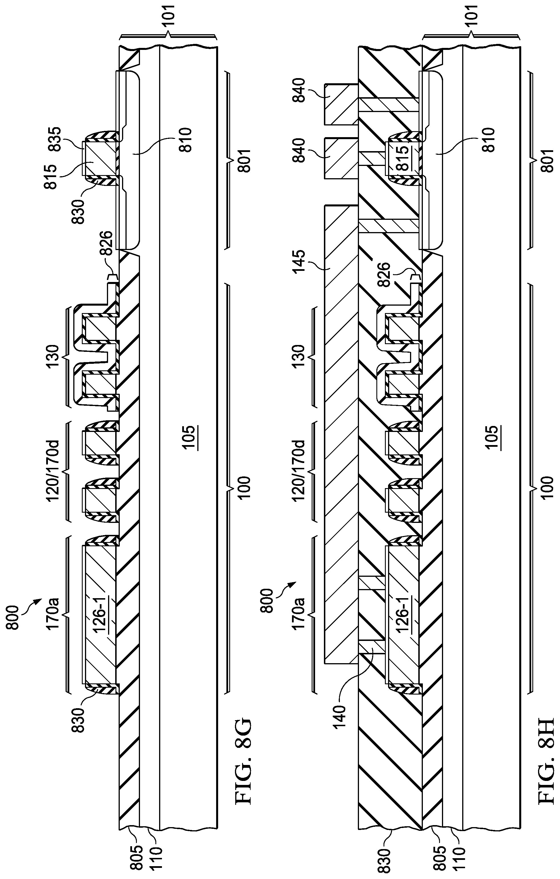 Patent US12107117 Figure 8 – High resistance poly resistor