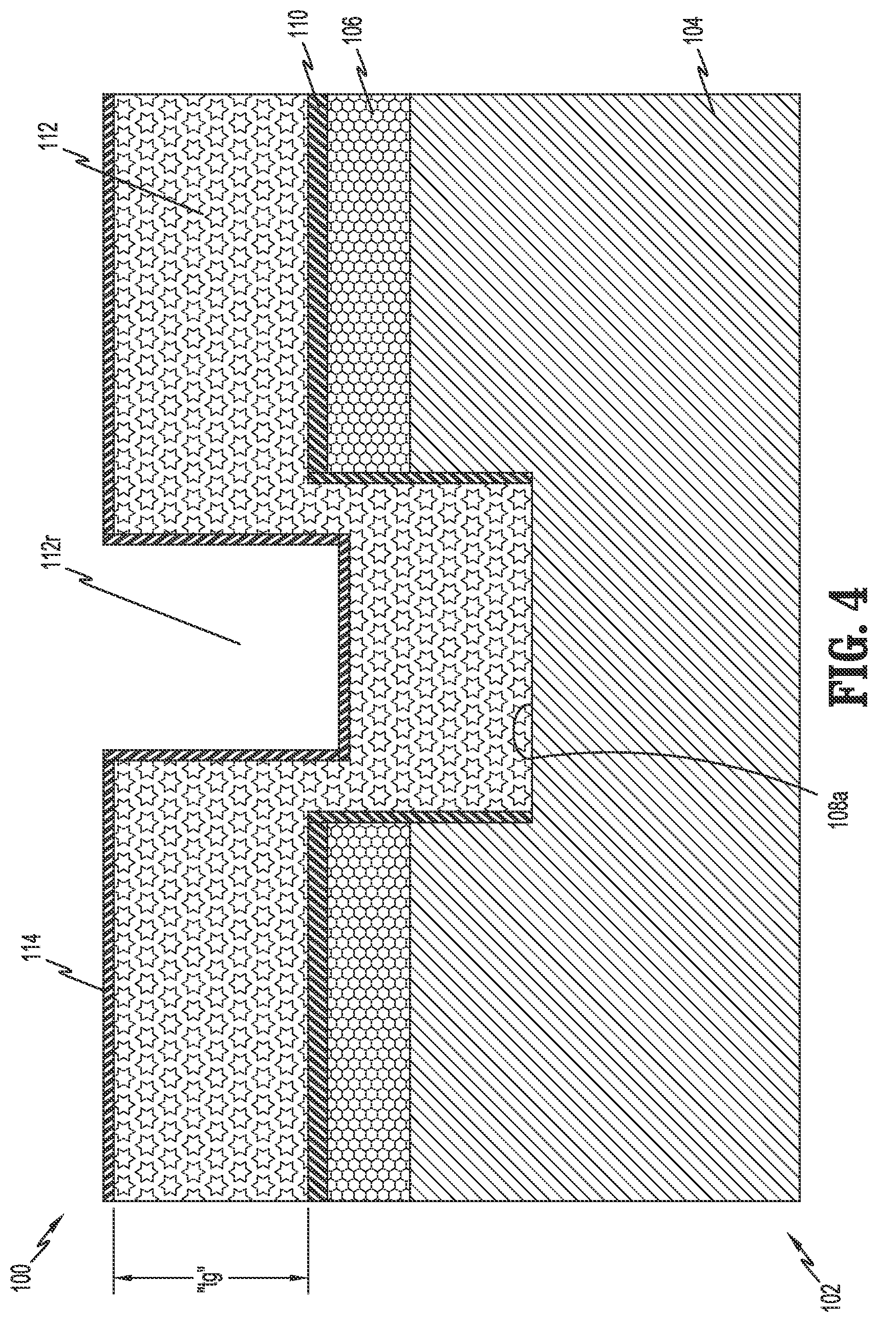 Patent US12107119 Figure 4 – Semiconductor structure with different crystalline orientations