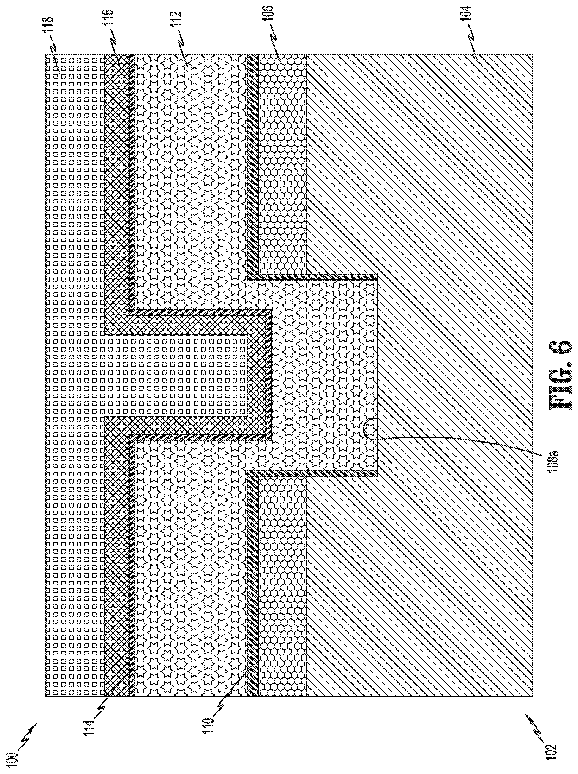 Patent US12107119 Figure 6 – Semiconductor structure with different crystalline orientations