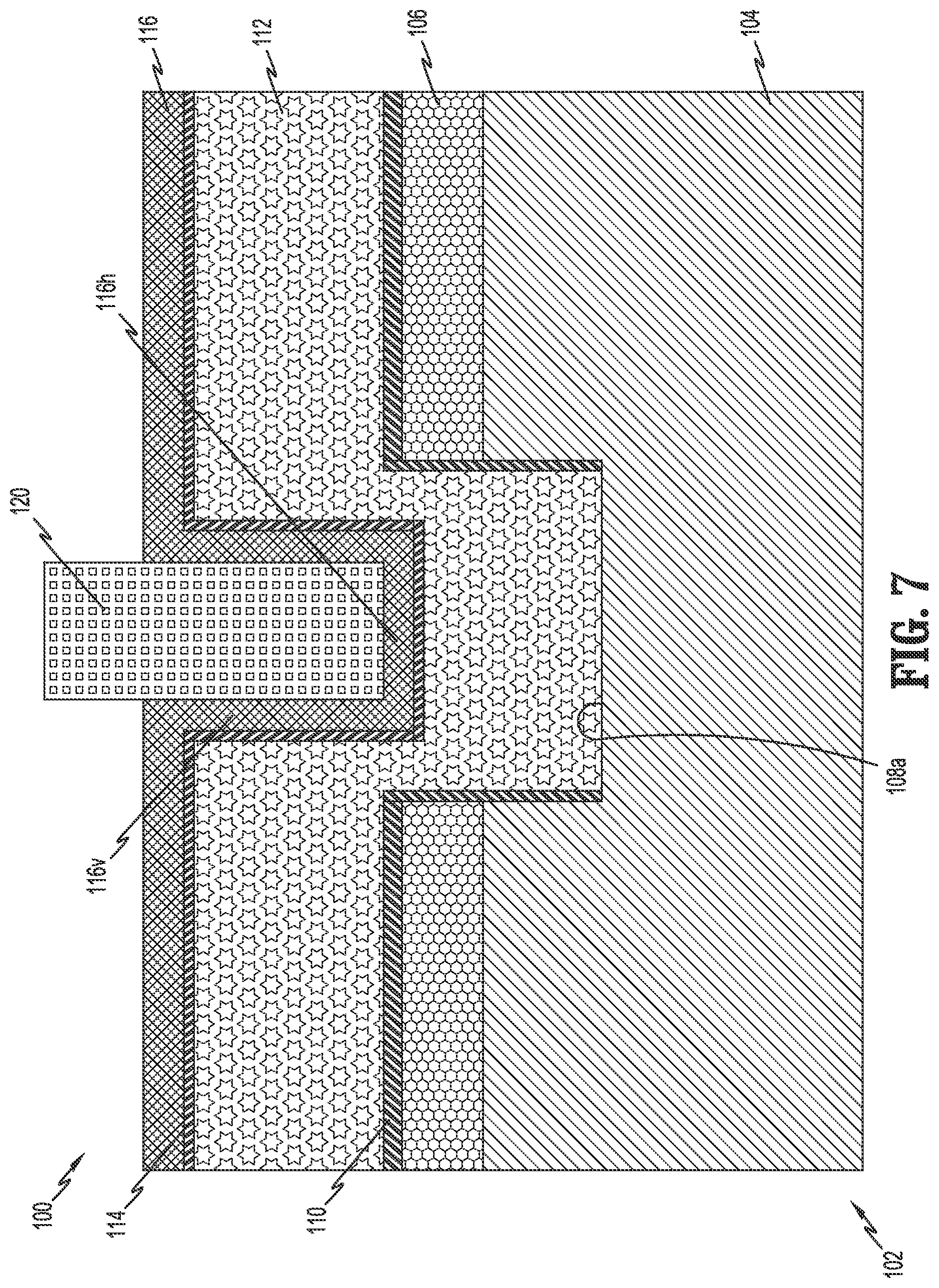 Patent US12107119 Figure 7 – Semiconductor structure with different crystalline orientations