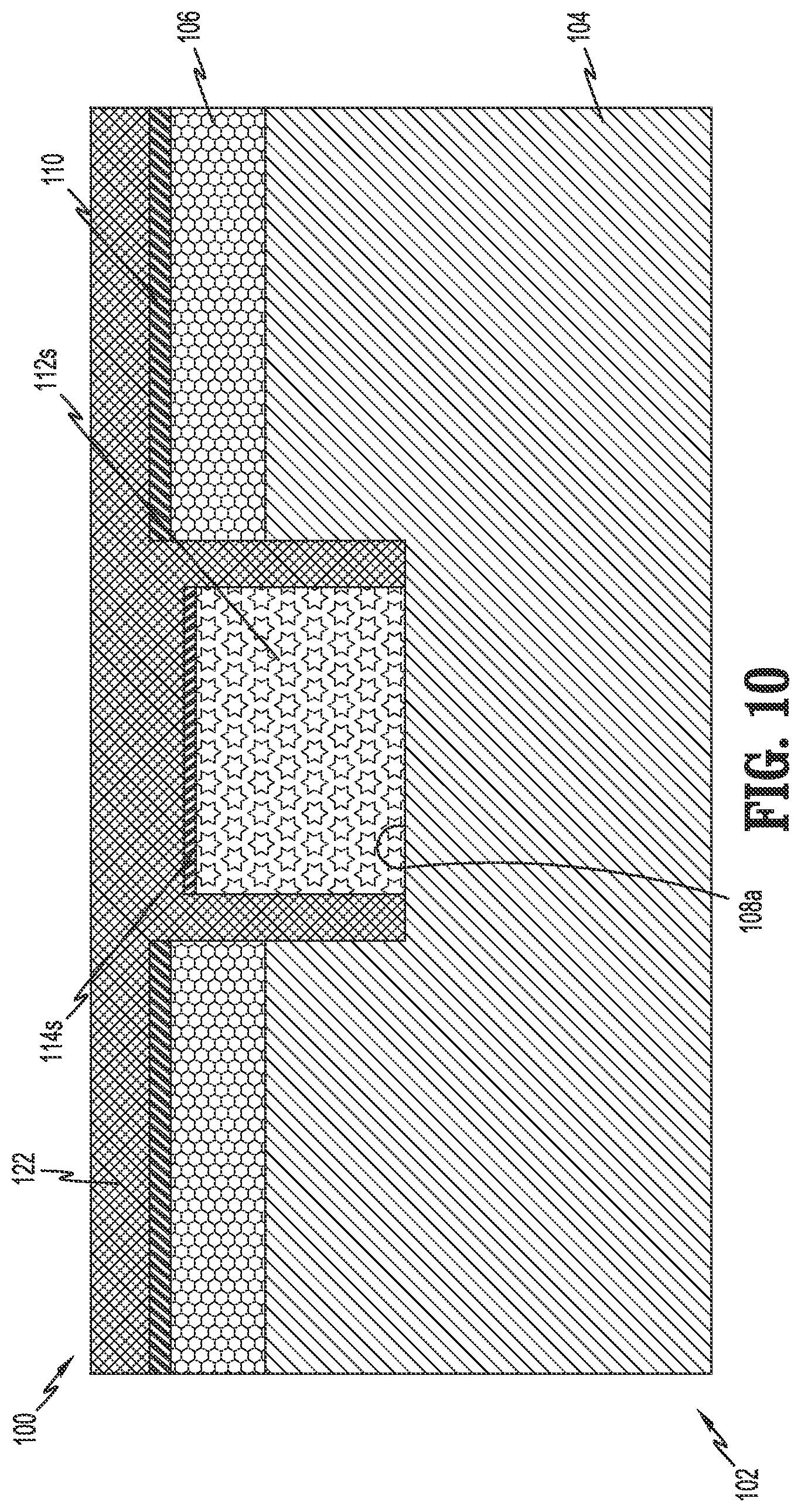 Patent US12107119 Figure 10 – Semiconductor structure with different crystalline orientations