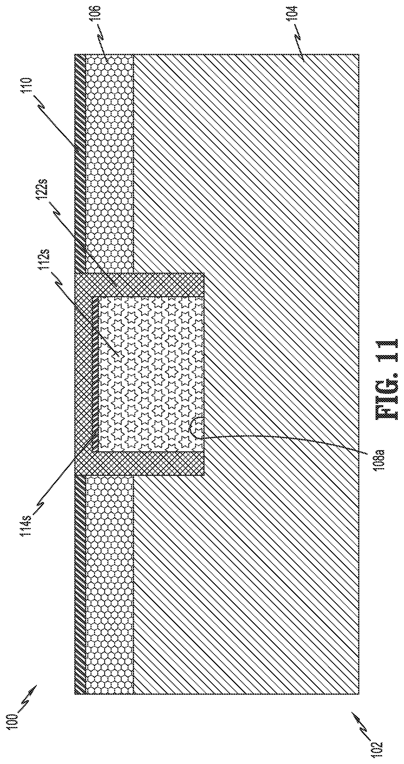 Patent US12107119 Figure 11 – Semiconductor structure with different crystalline orientations