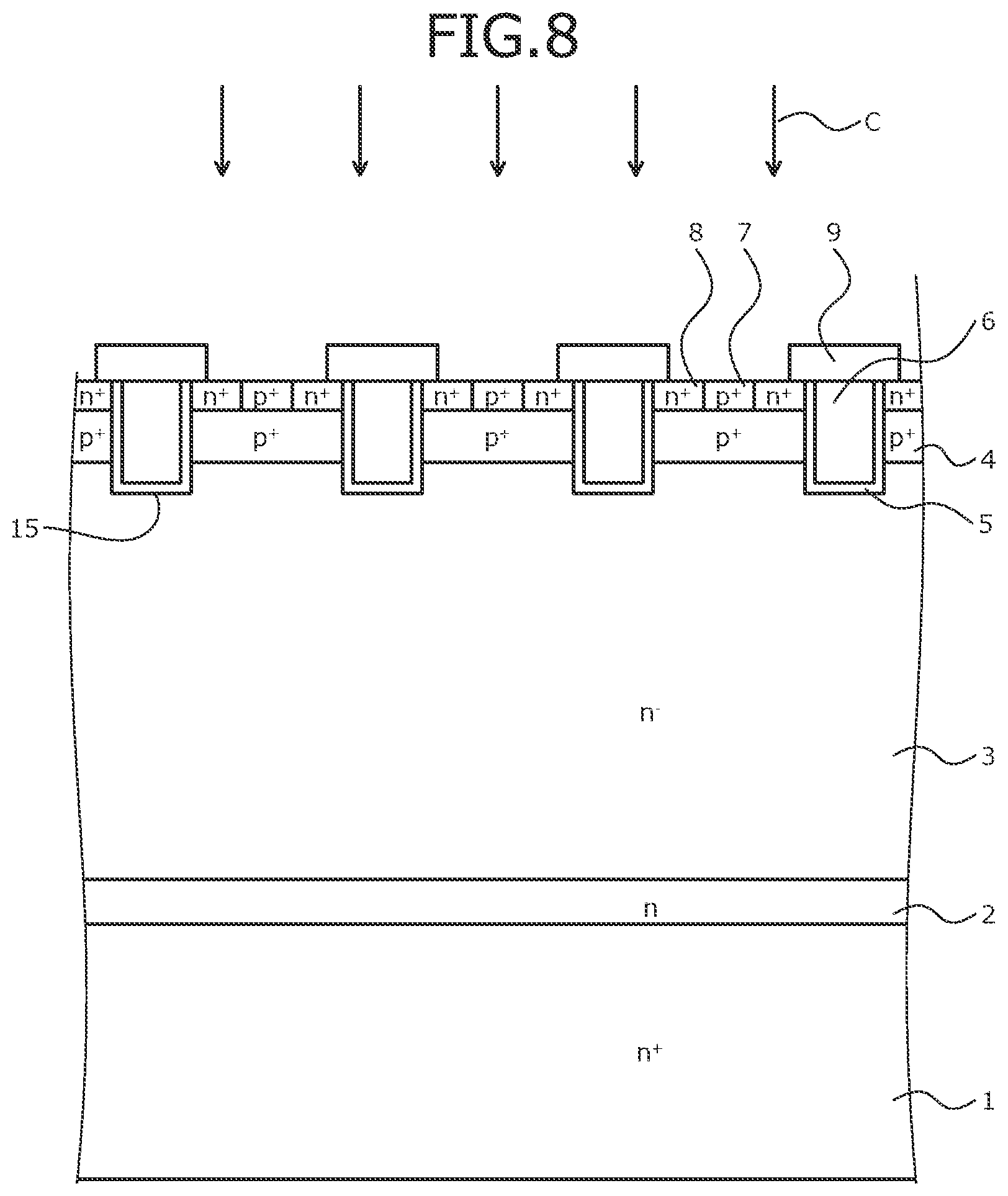 Patent US12107123 Figure 6 – Silicon carbide semiconductor device