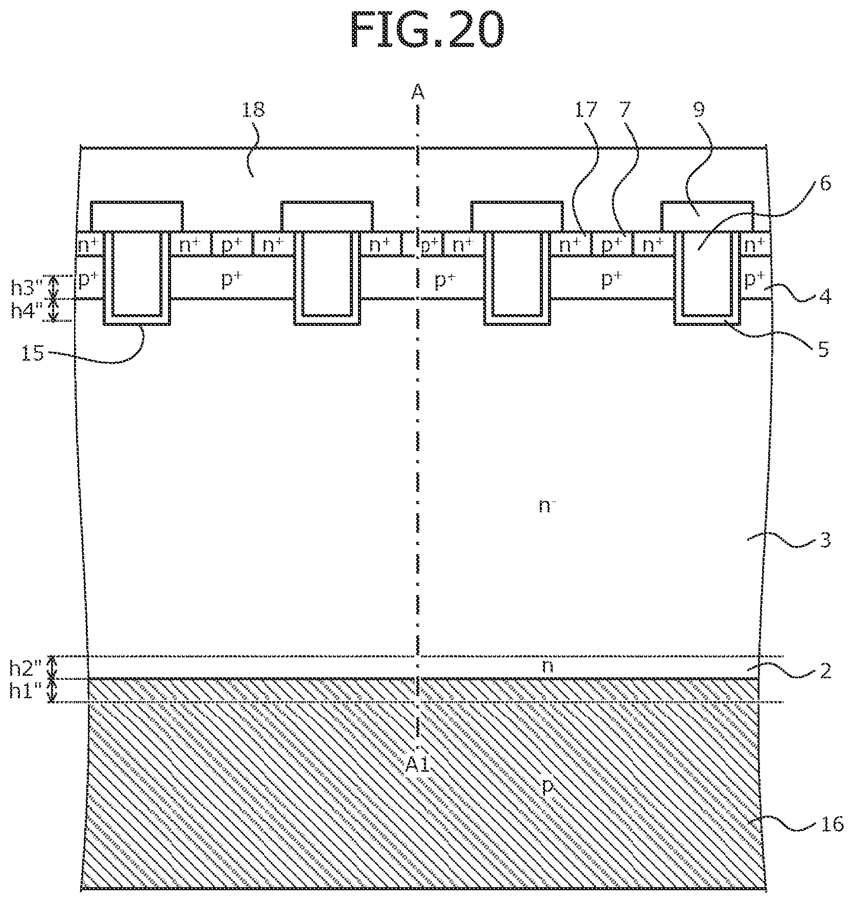 Patent US12107123 Figure 14 – Silicon carbide semiconductor device