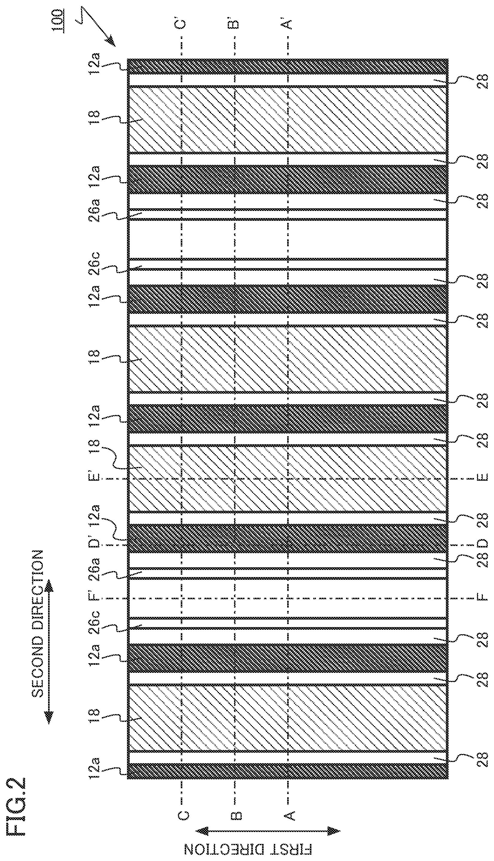 Patent US12107127 Figure 2 – Semiconductor device