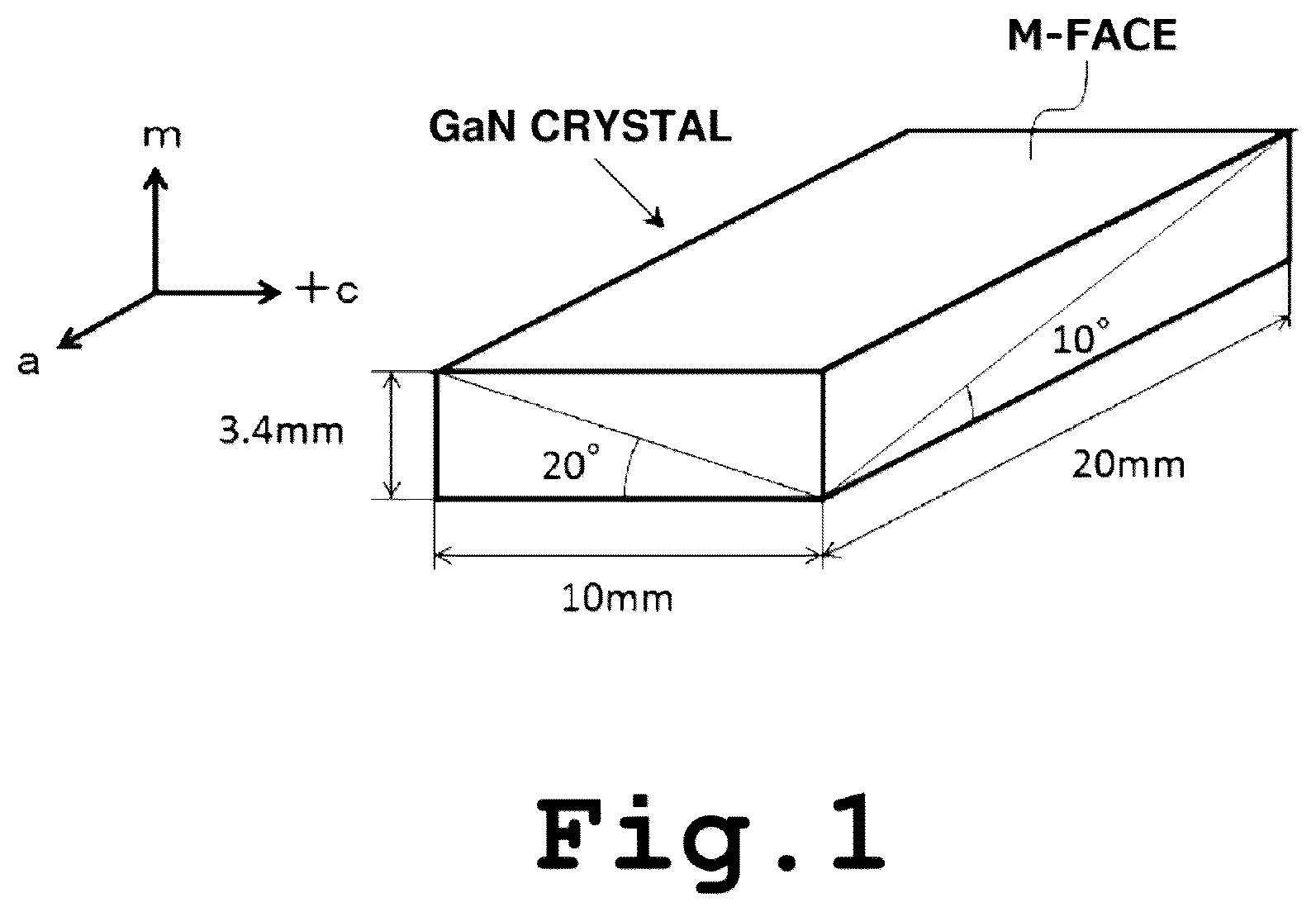 Patent US12107129 Figure 1 – Self-standing GaN substrate, GaN crystal, method for producing GaN single crystal, and method for producing semiconductor device