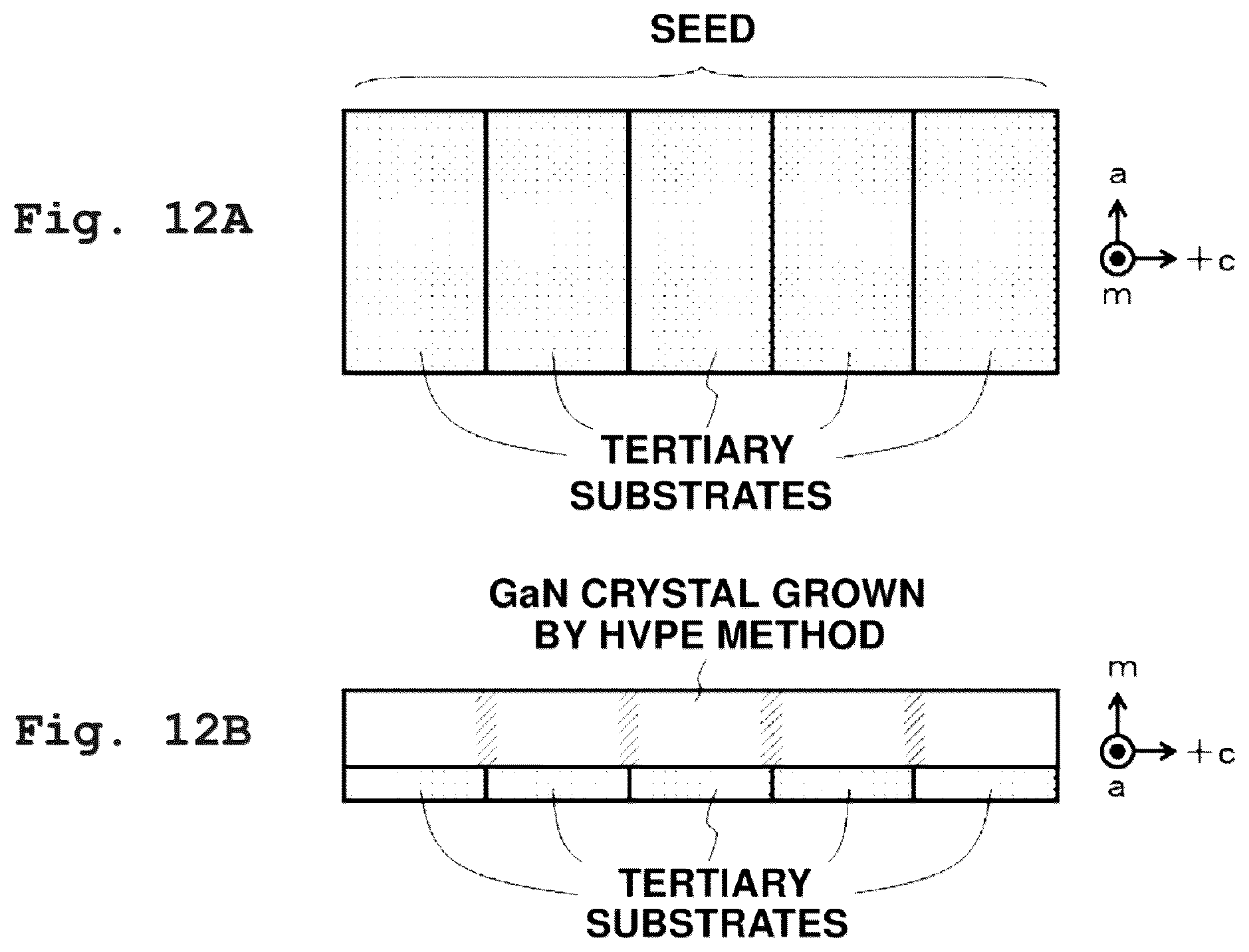 Patent US12107129 Figure 12 – Self-standing GaN substrate, GaN crystal, method for producing GaN single crystal, and method for producing semiconductor device
