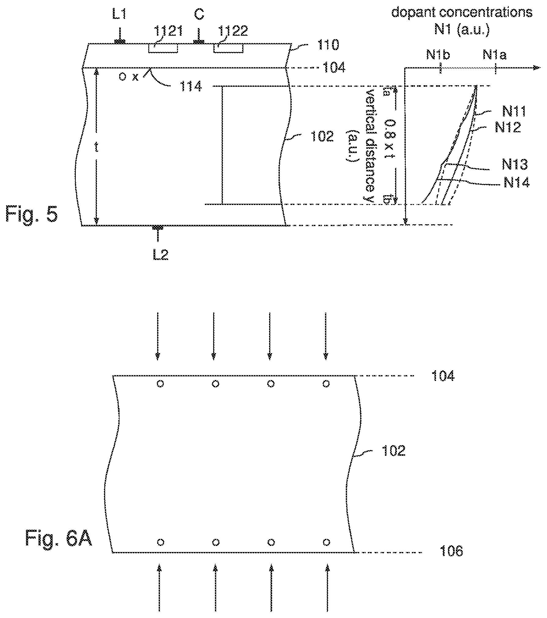 Patent US12107130 Figure 4 – Semiconductor device having semiconductor device elements in a semiconductor layer