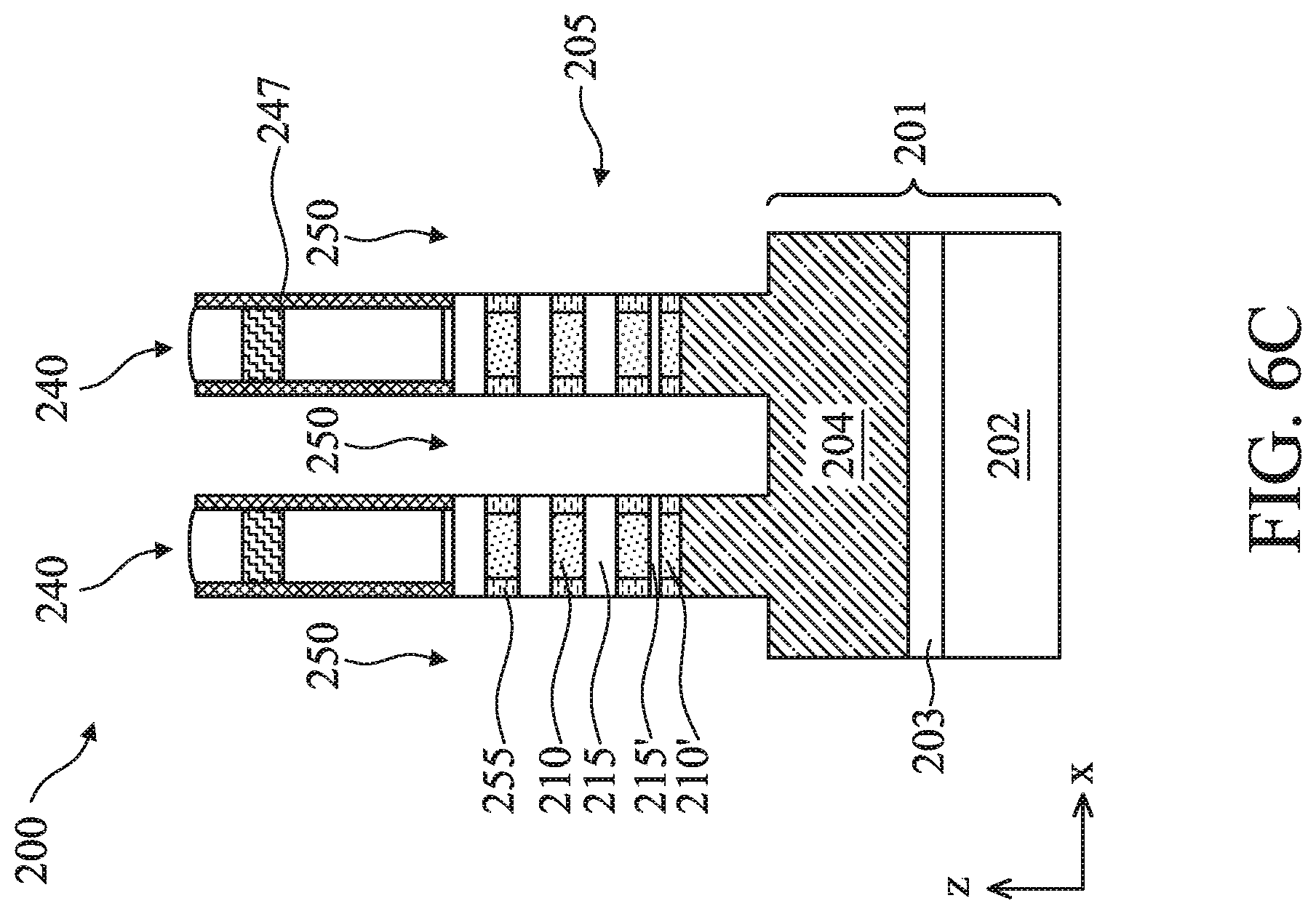 Patent US12107131 Figure 10 – Gate-all-around devices having self-aligned capping between channel and backside power rail