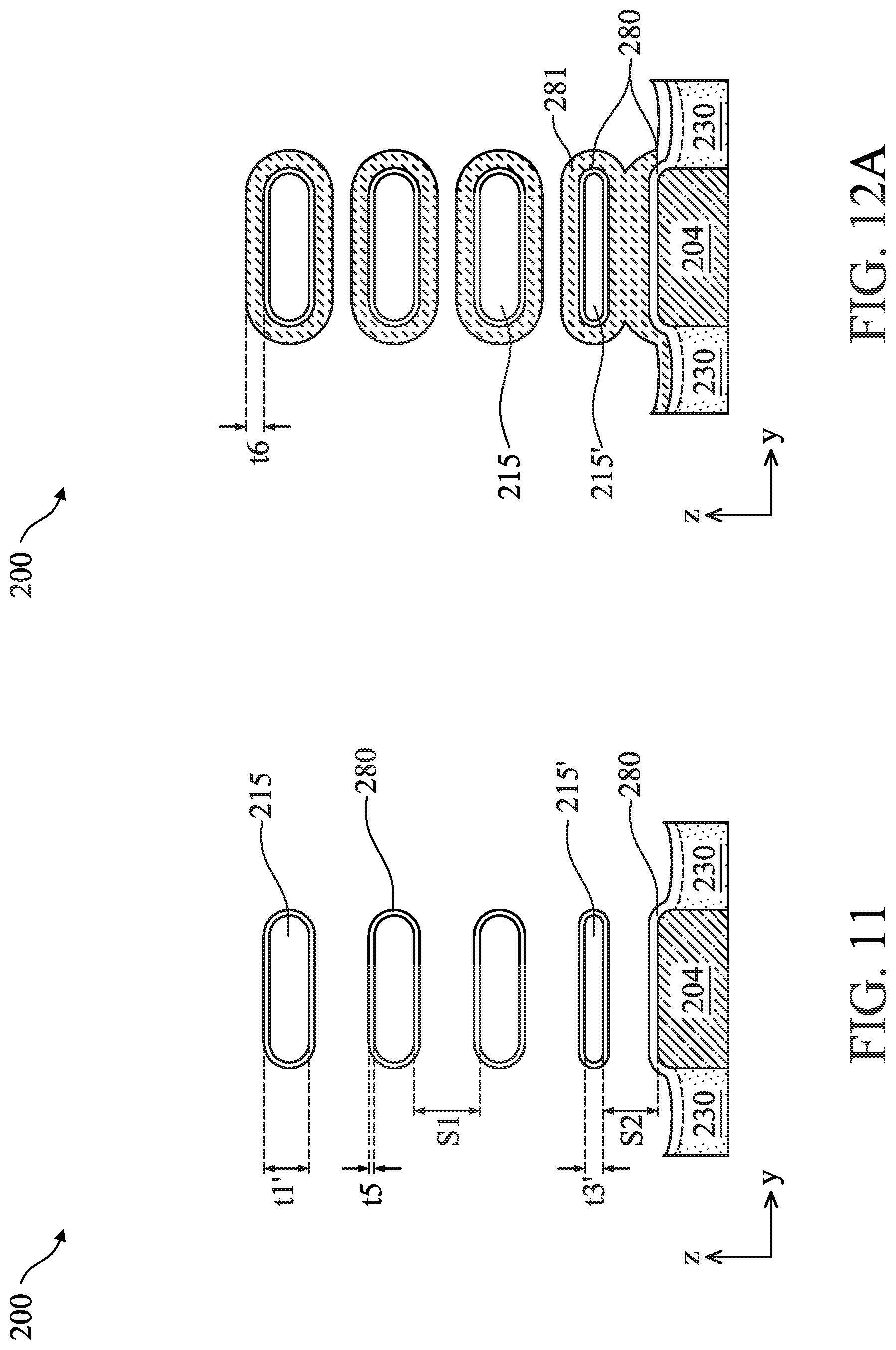 Patent US12107131 Figure 19 – Gate-all-around devices having self-aligned capping between channel and backside power rail