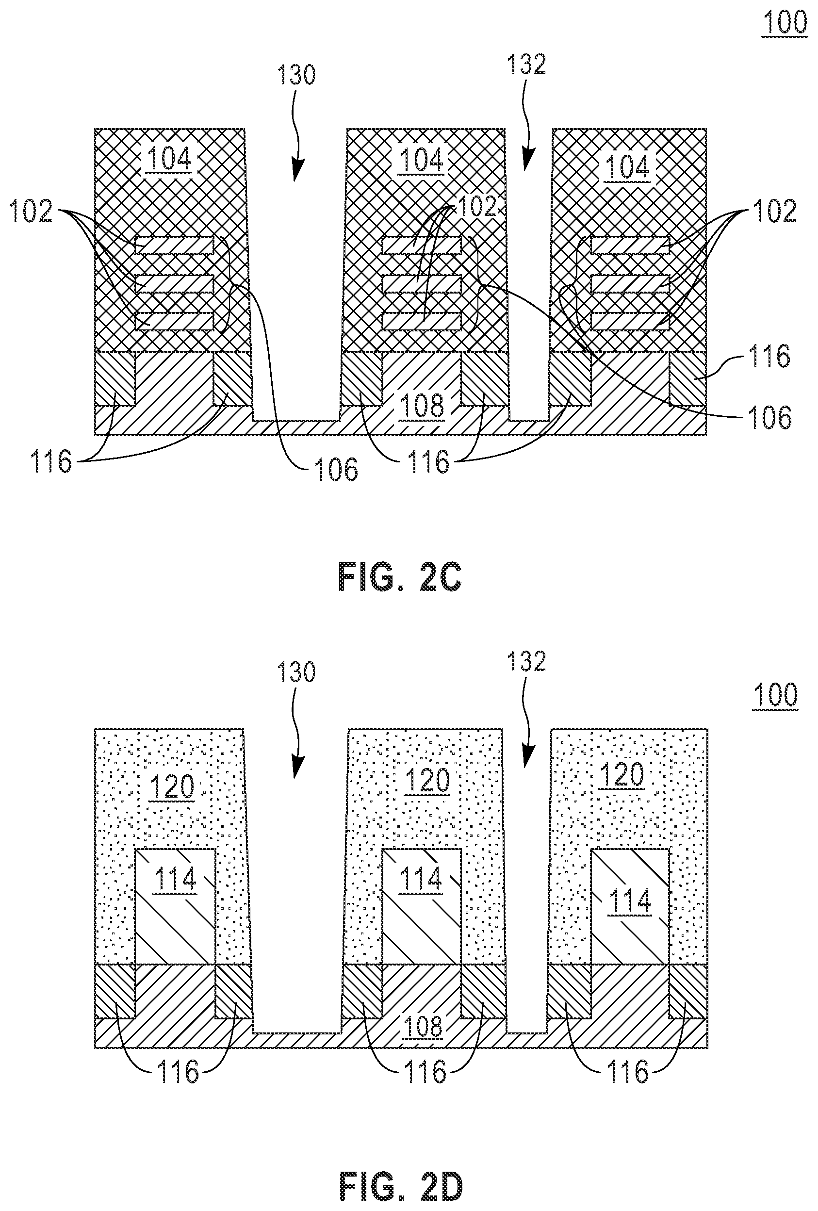 Patent US12107132 Figure 4 – Source/drain contact positioning under power rail