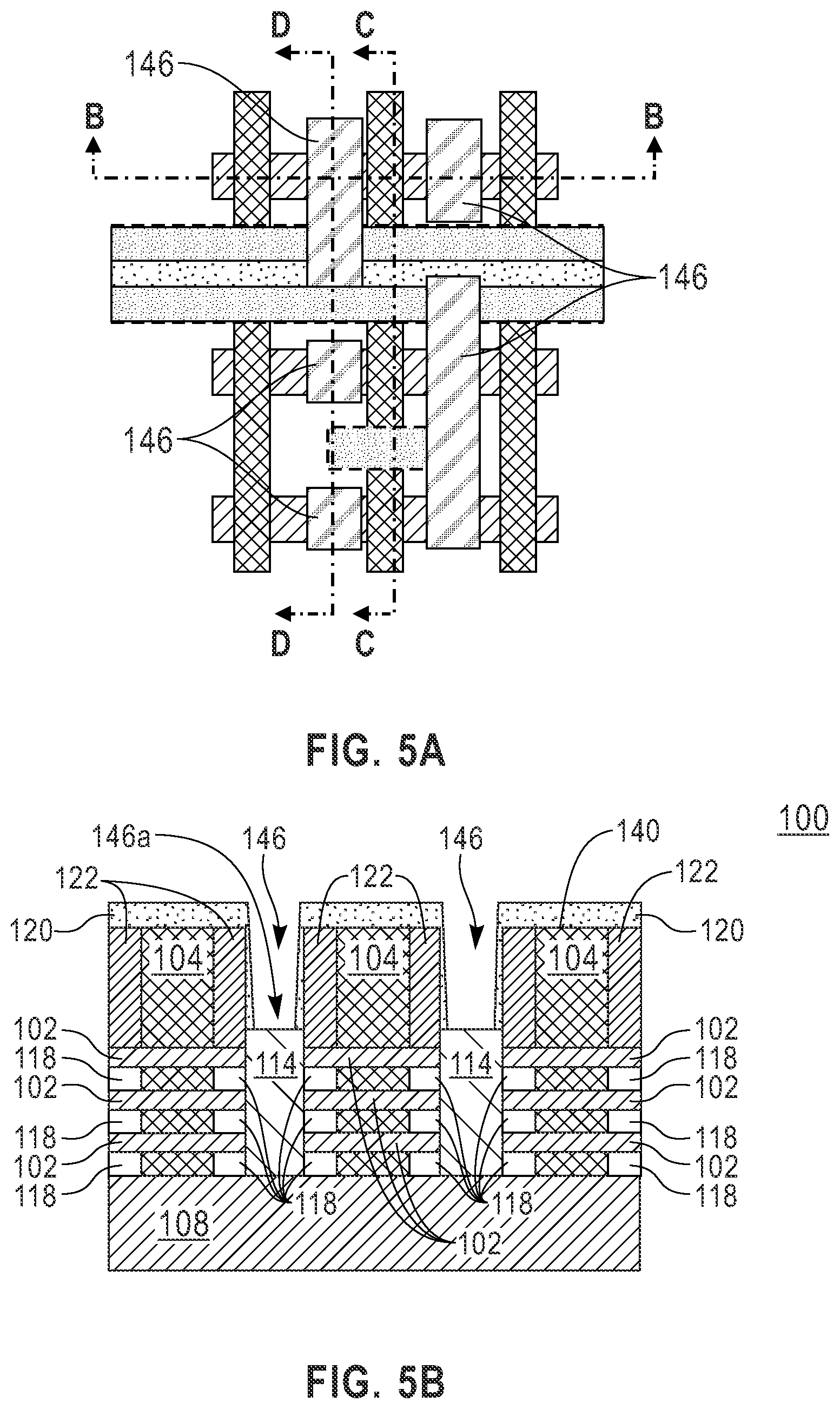 Patent US12107132 Figure 9 – Source/drain contact positioning under power rail