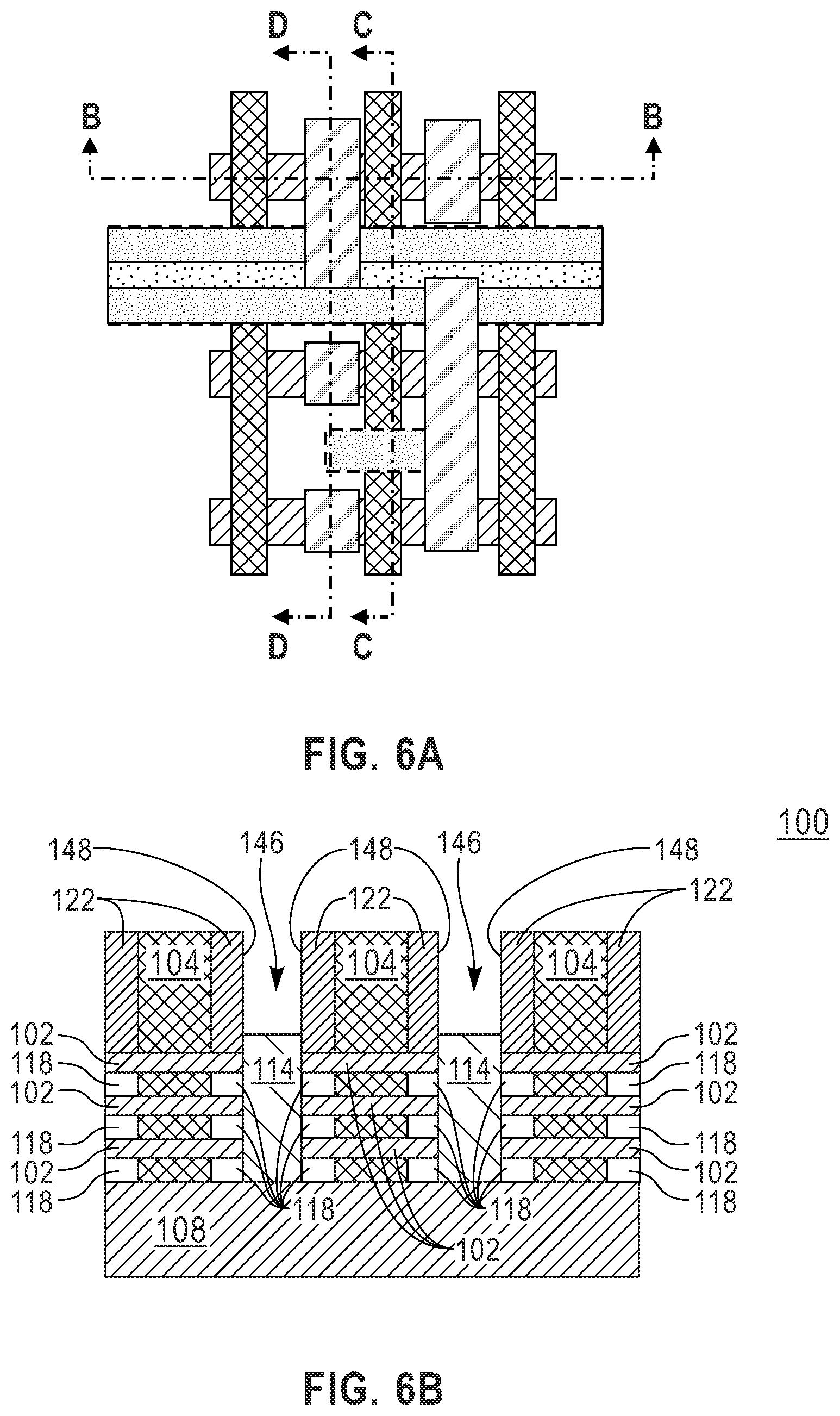Patent US12107132 Figure 11 – Source/drain contact positioning under power rail