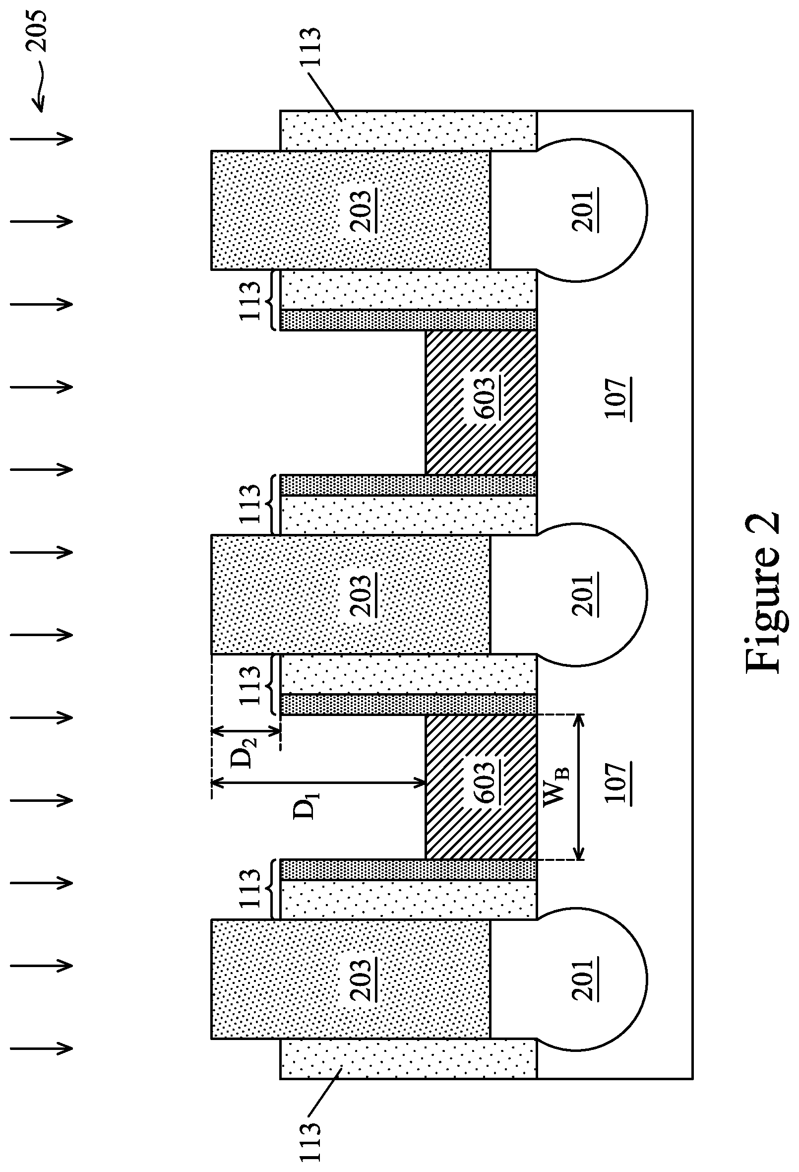 Patent US12107133 Figure 3 – Semiconductor devices and methods of manufacture