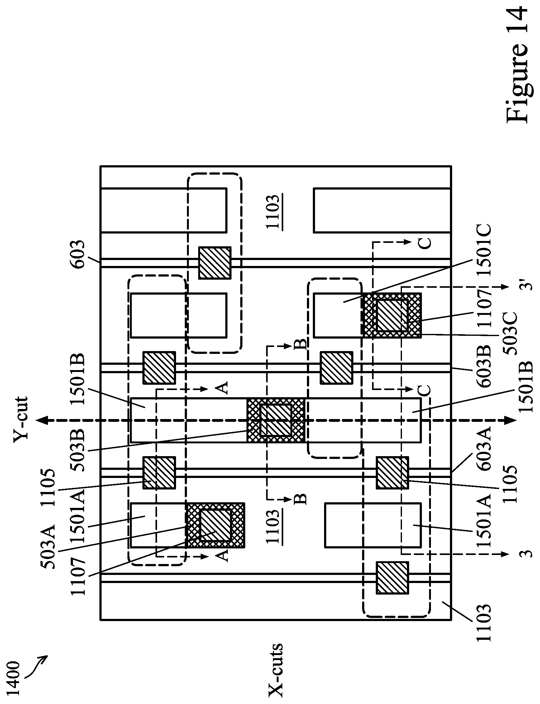 Patent US12107133 Figure 15 – Semiconductor devices and methods of manufacture