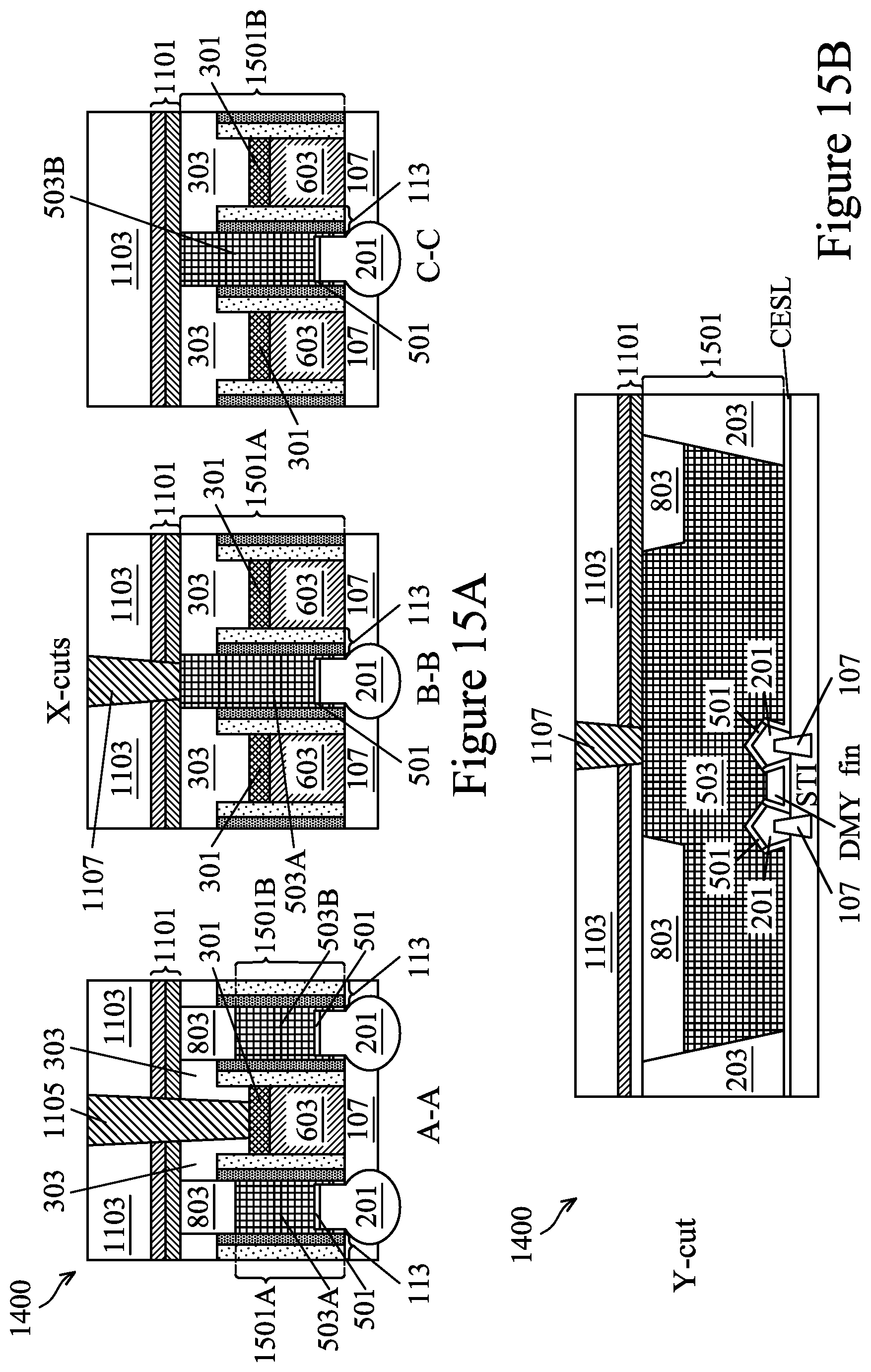 Patent US12107133 Figure 16 – Semiconductor devices and methods of manufacture