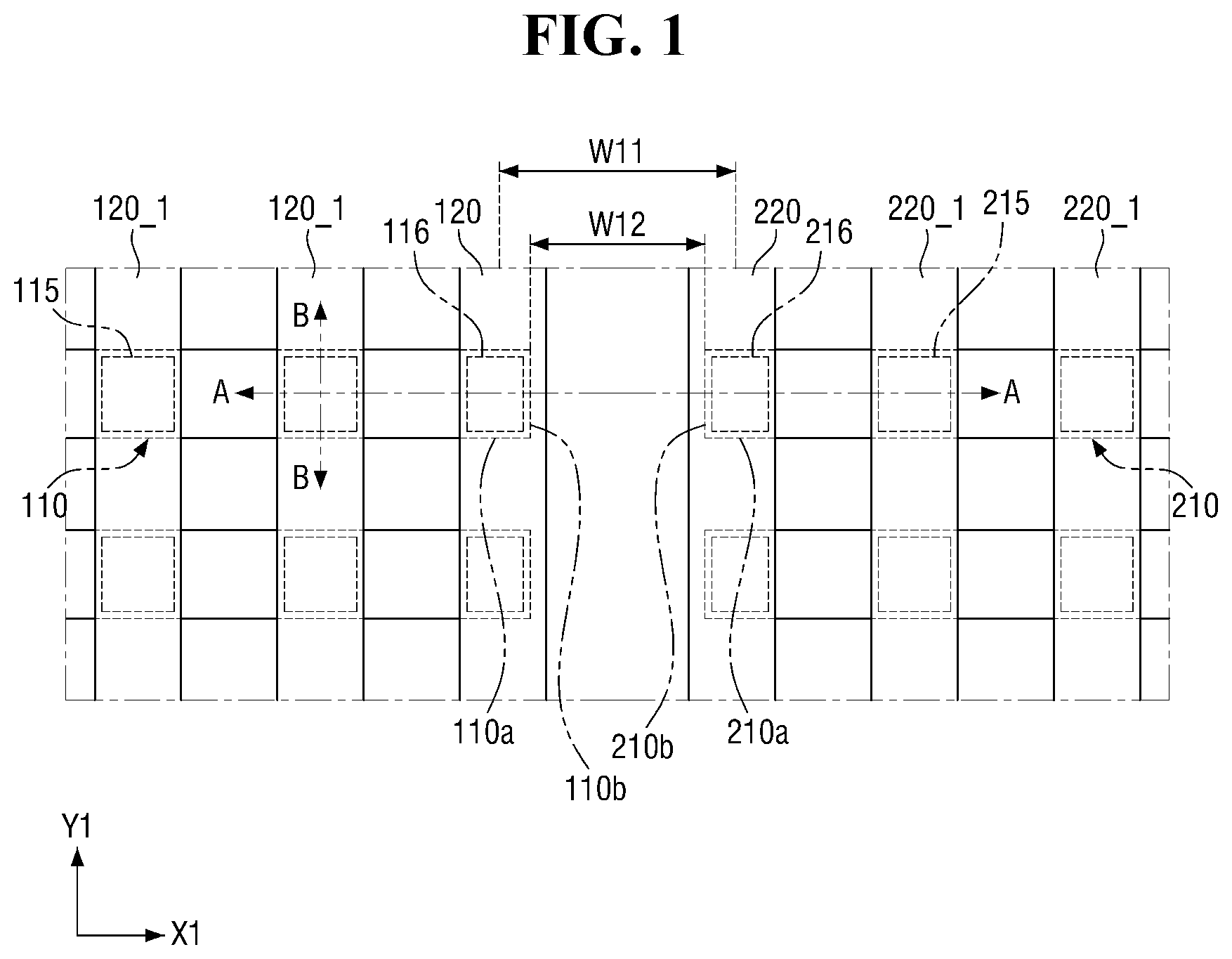 Patent US12107135 Figure 1 – Semiconductor device