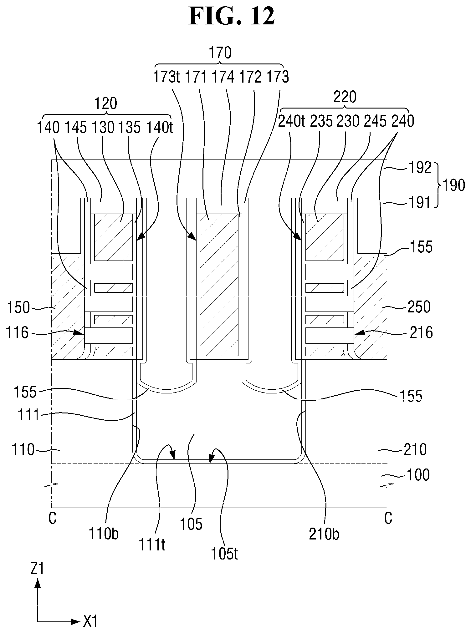 Patent US12107135 Figure 15 – Semiconductor device