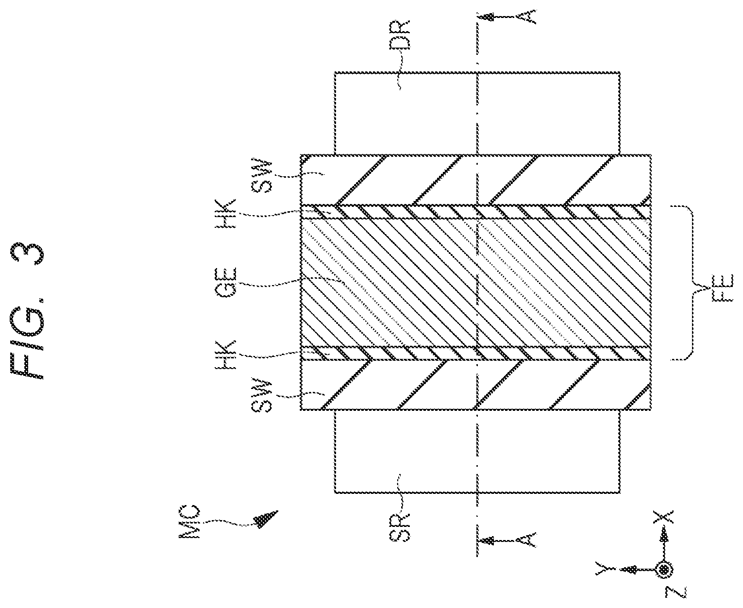 Patent US12107138 Figure 3 – Semiconductor device and method of manufacturing the same