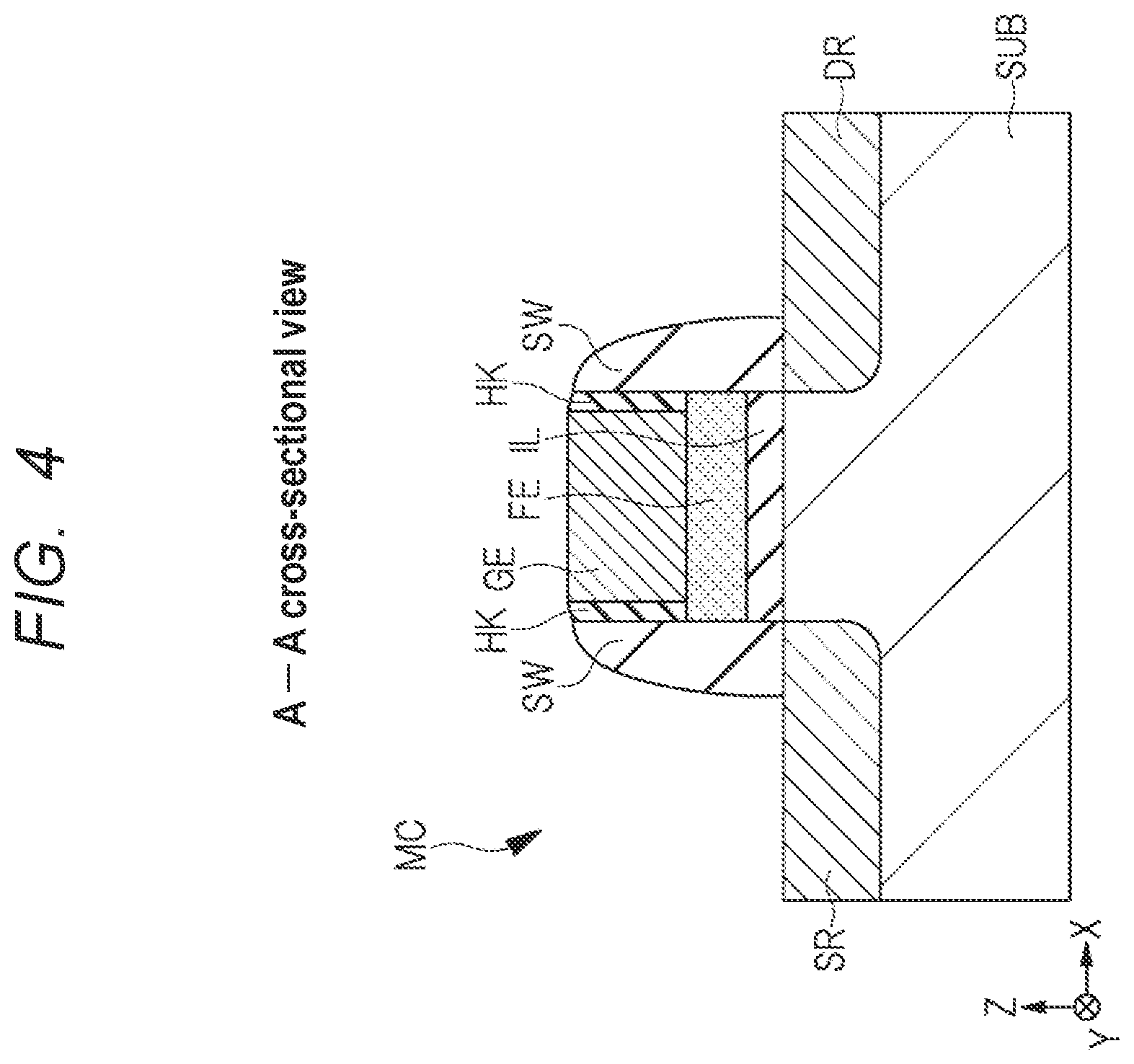 Patent US12107138 Figure 4 – Semiconductor device and method of manufacturing the same