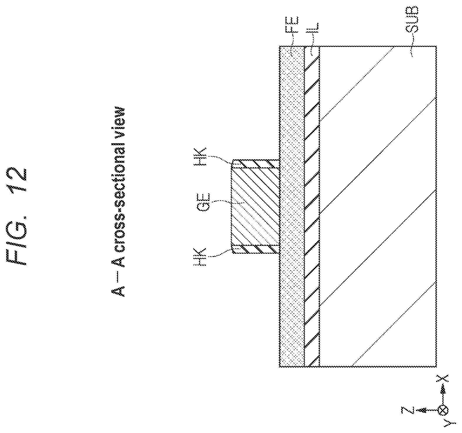 Patent US12107138 Figure 12 – Semiconductor device and method of manufacturing the same
