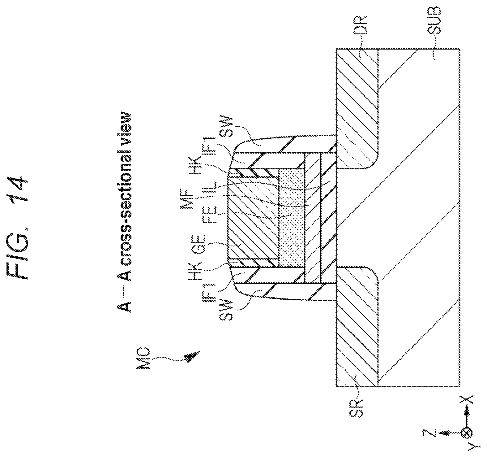 Patent US12107138 Figure 14 – Semiconductor device and method of manufacturing the same