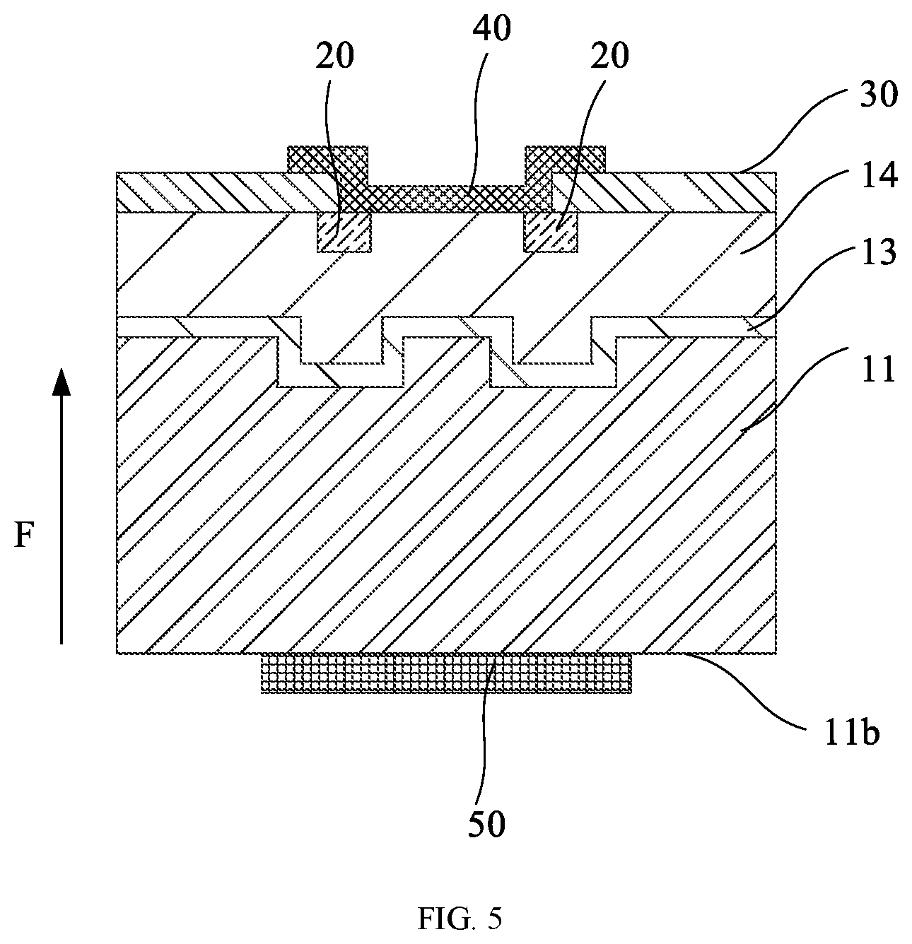 Patent US12107142 Figure 7 – Method for manufacturing vertical device