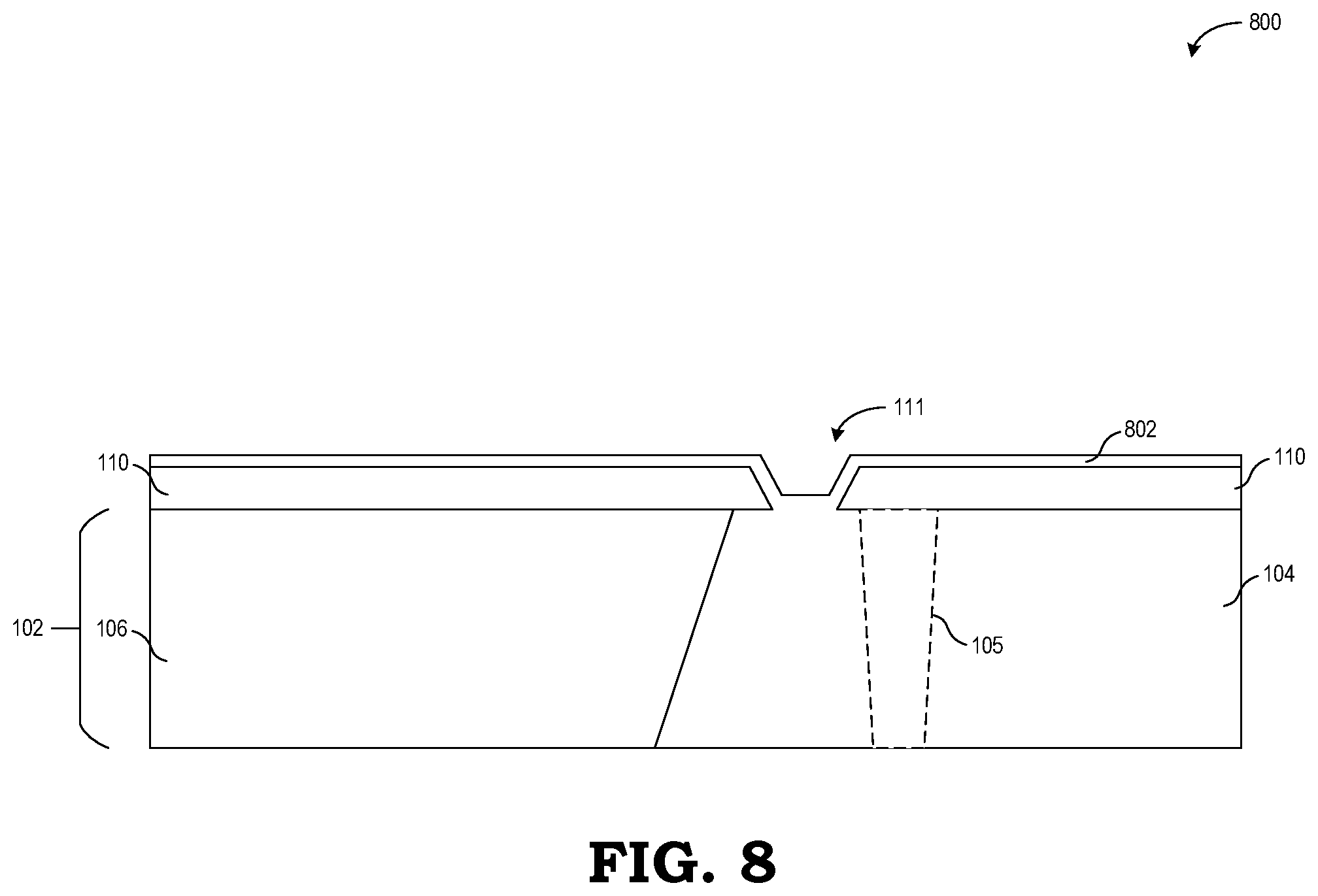 Patent US12107143 Figure 8 – Semiconductor device with extrinsic base region and method of fabrication therefor