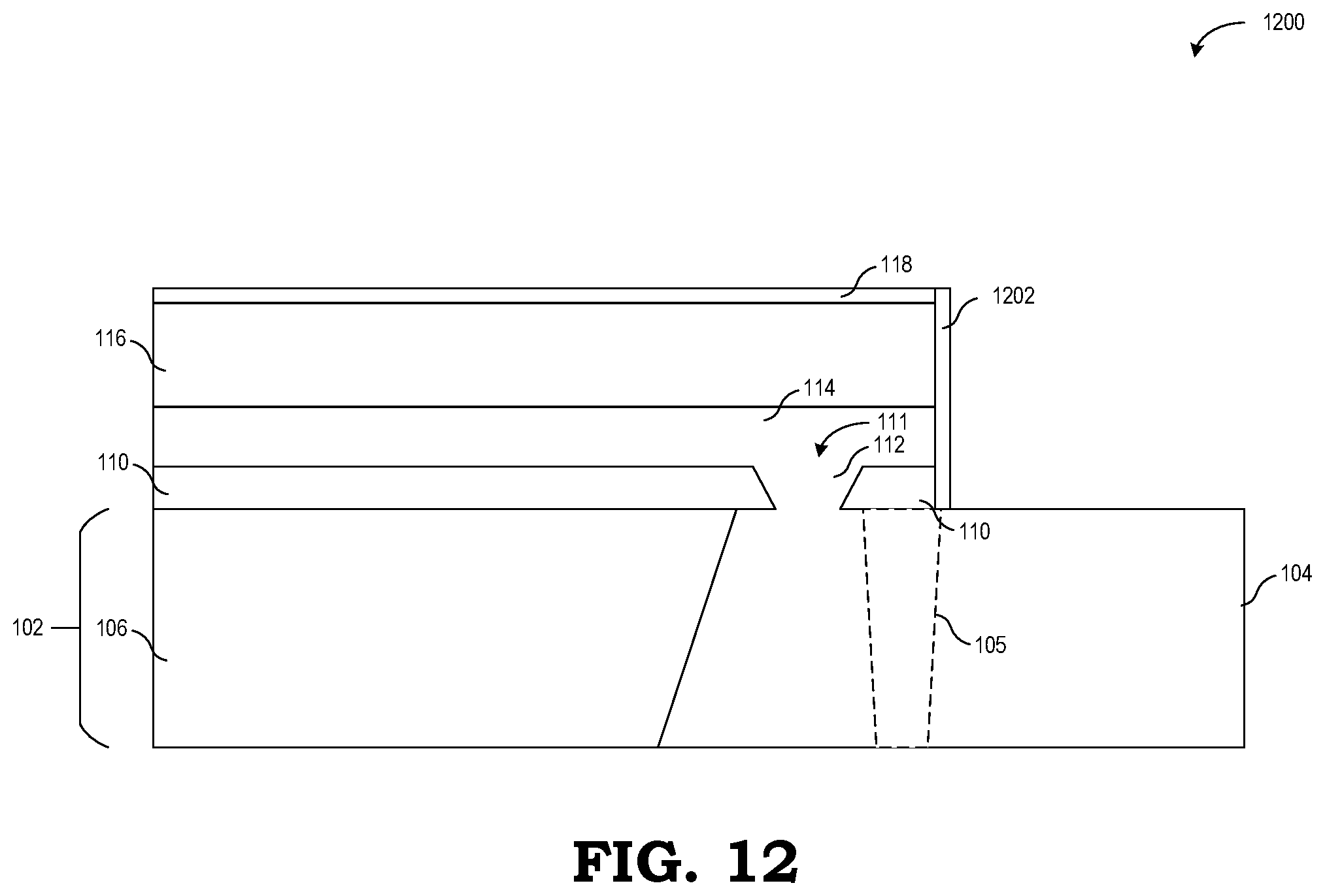 Patent US12107143 Figure 12 – Semiconductor device with extrinsic base region and method of fabrication therefor